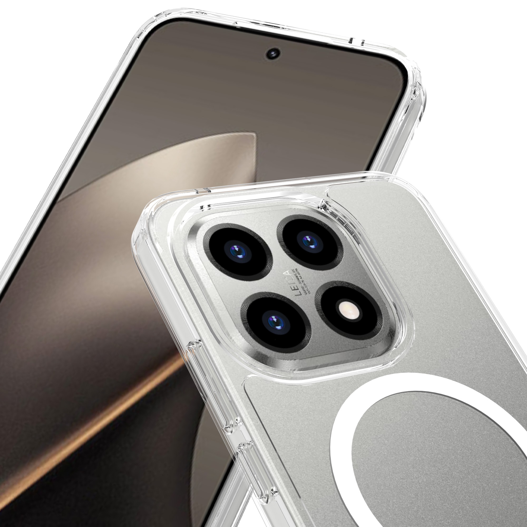 Xiaomi 15T MagSafe Hybrid-cover, Gennemsigtig