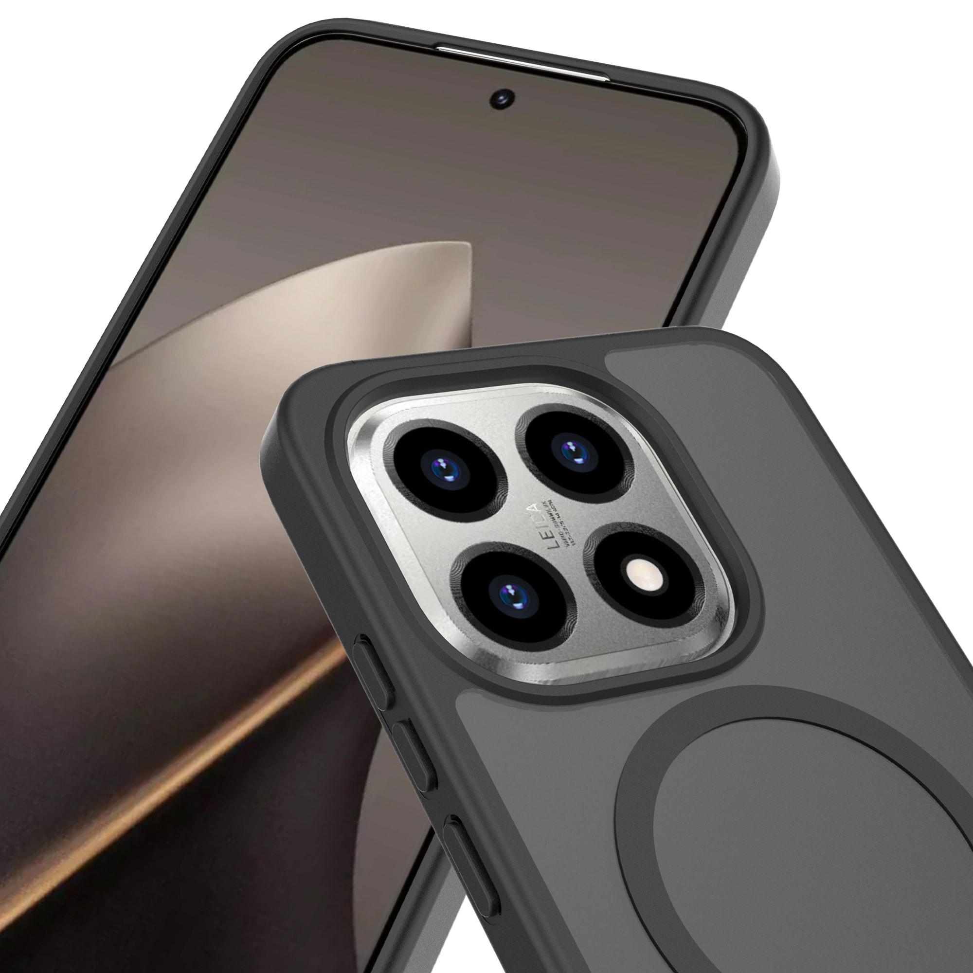 Xiaomi 15T Hybrid-cover magnetisk, Frosted Black