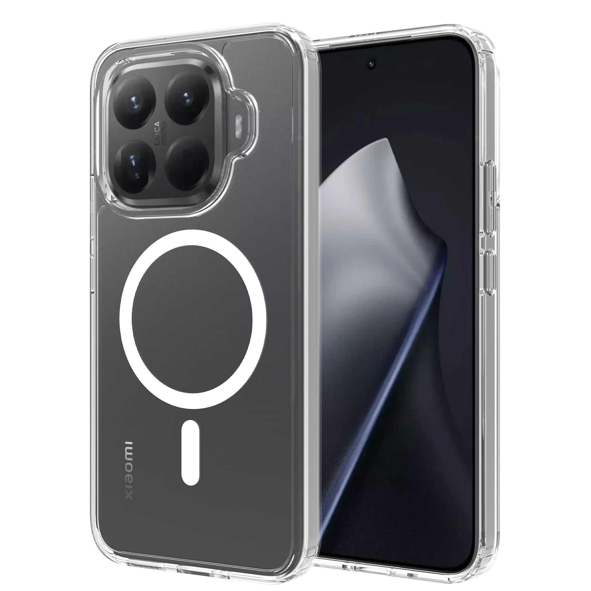 Xiaomi 15T Pro MagSafe Hybrid-cover, Gennemsigtig