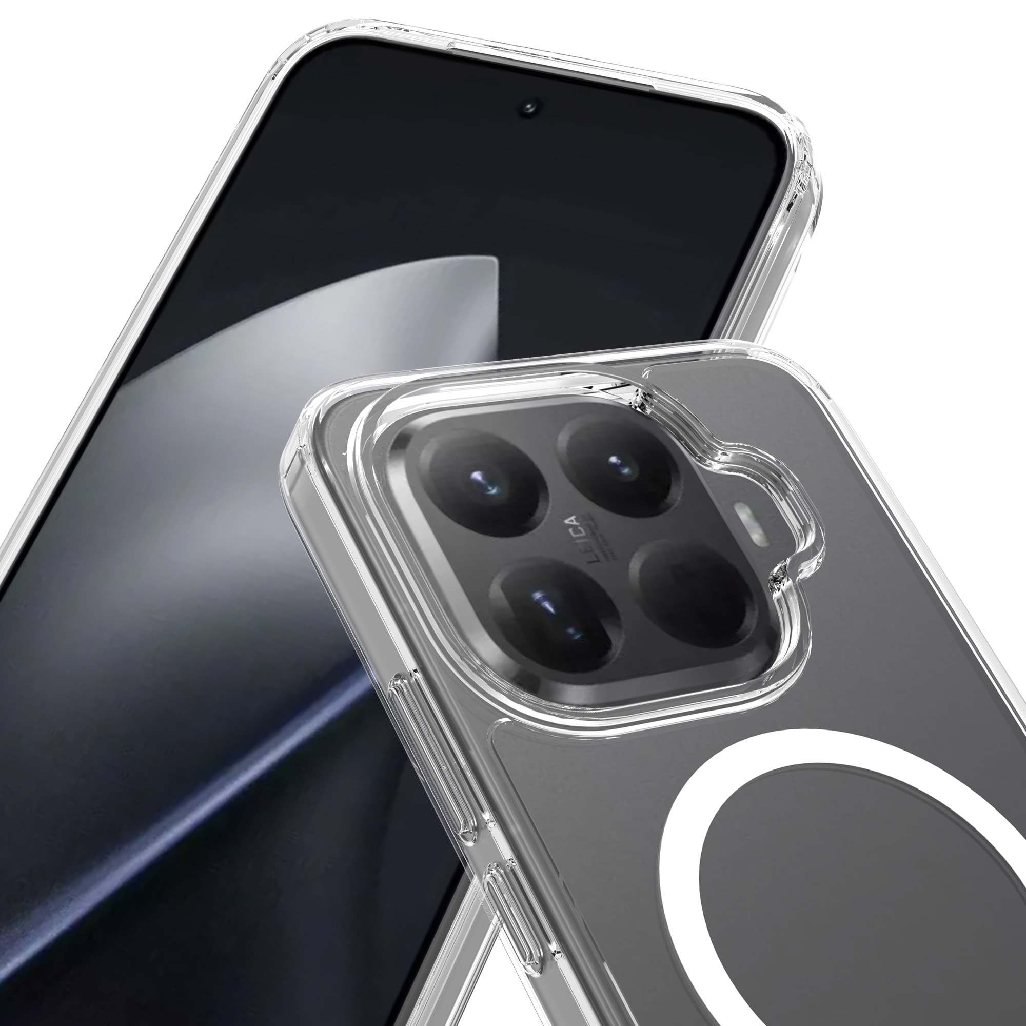 Xiaomi 15T Pro MagSafe Hybrid-cover, Gennemsigtig