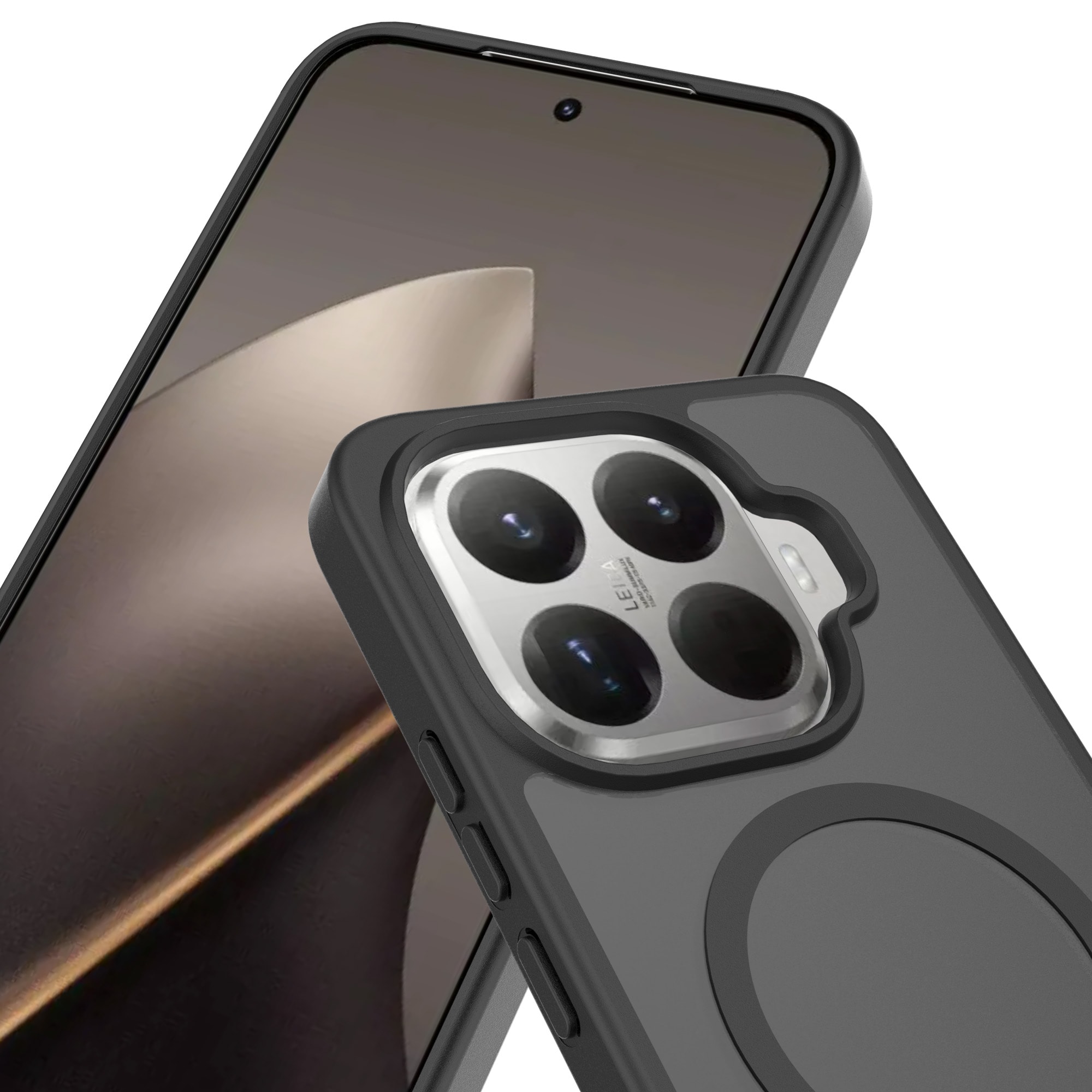 Xiaomi 15T Pro Hybrid-cover magnetisk, Frosted Black