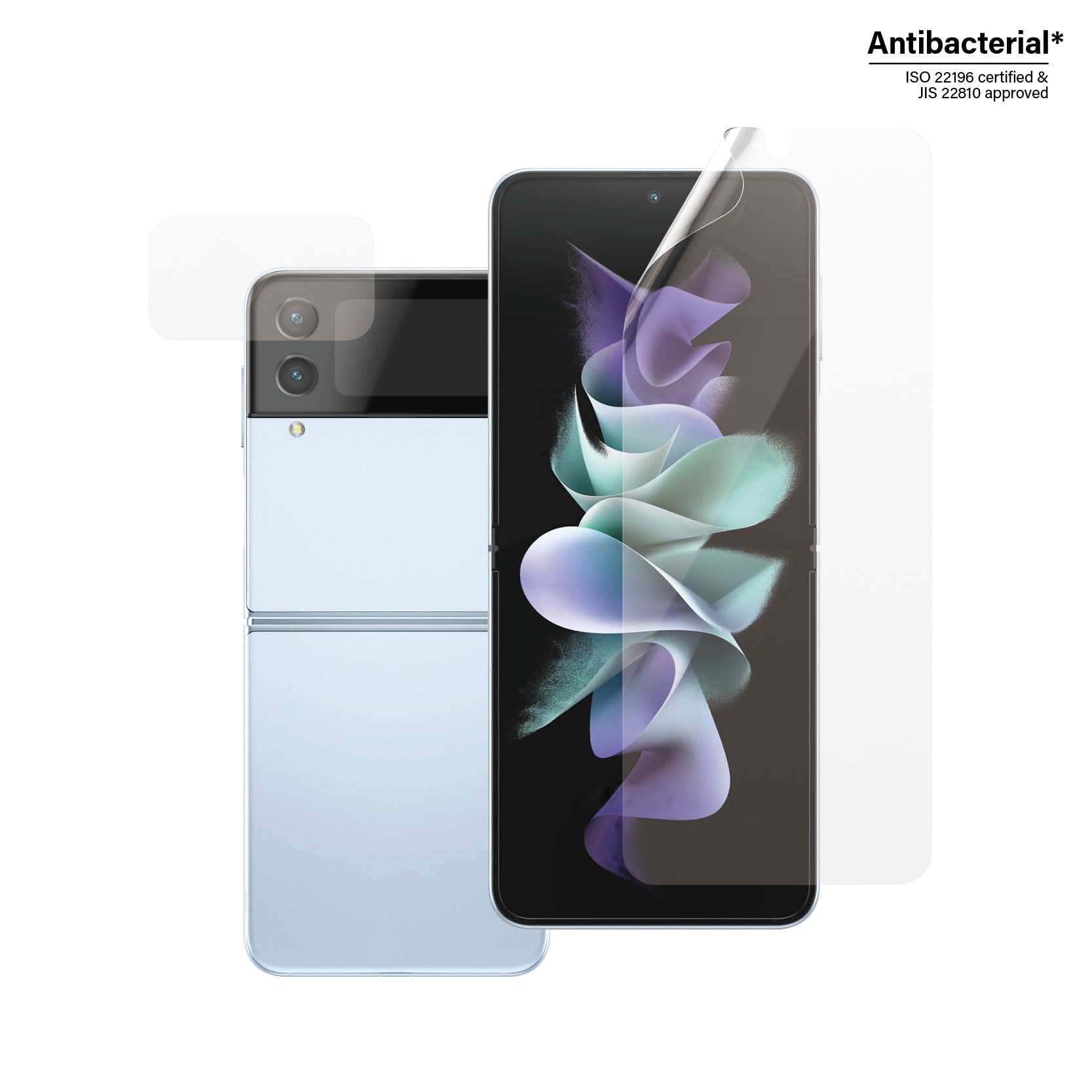 Samsung Galaxy Z Flip 4 Skærmbeskytter indvendig+udvendig