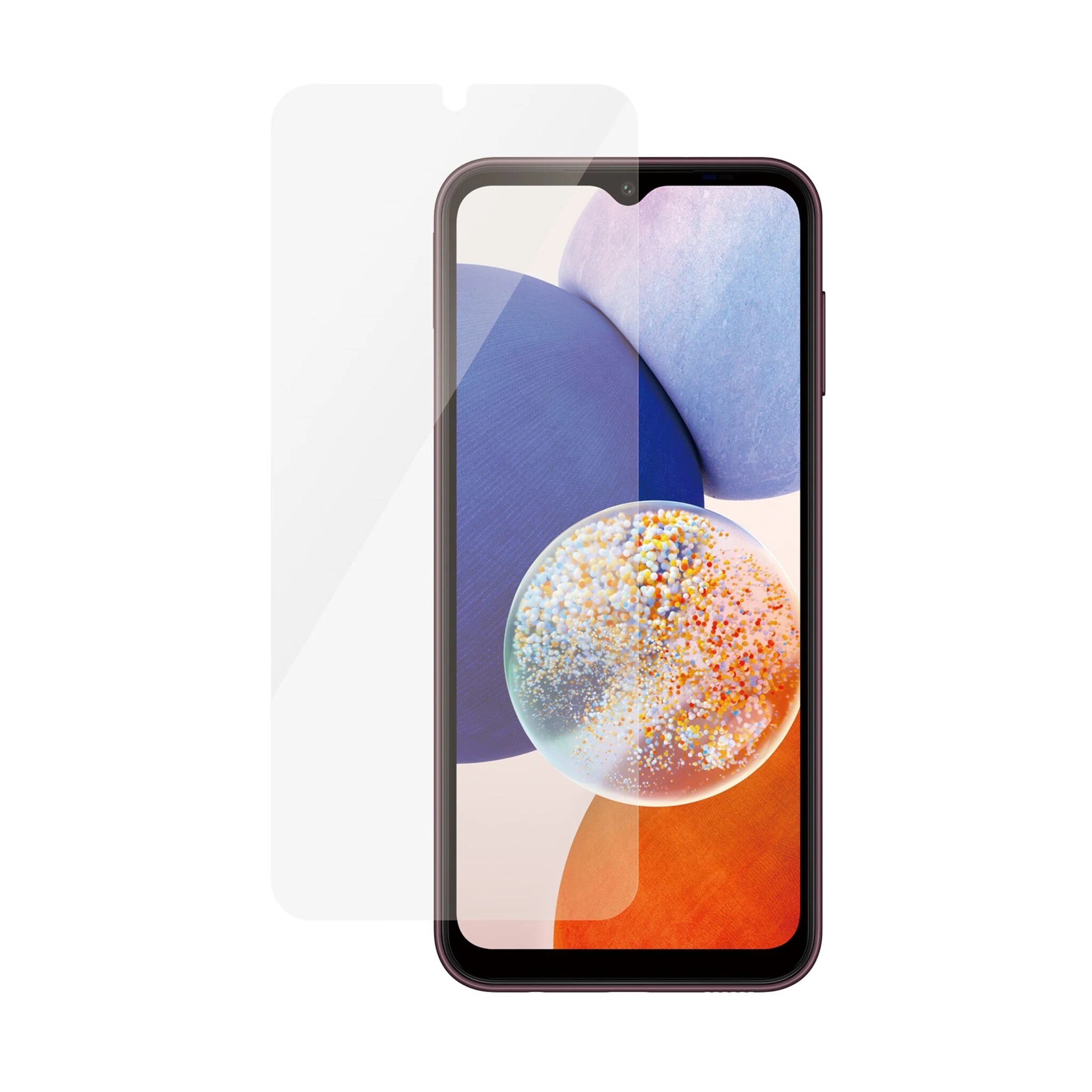 Samsung Galaxy A14 Skærmbeskytter i ridsefast hærdet glas - Ultra Wide Fit