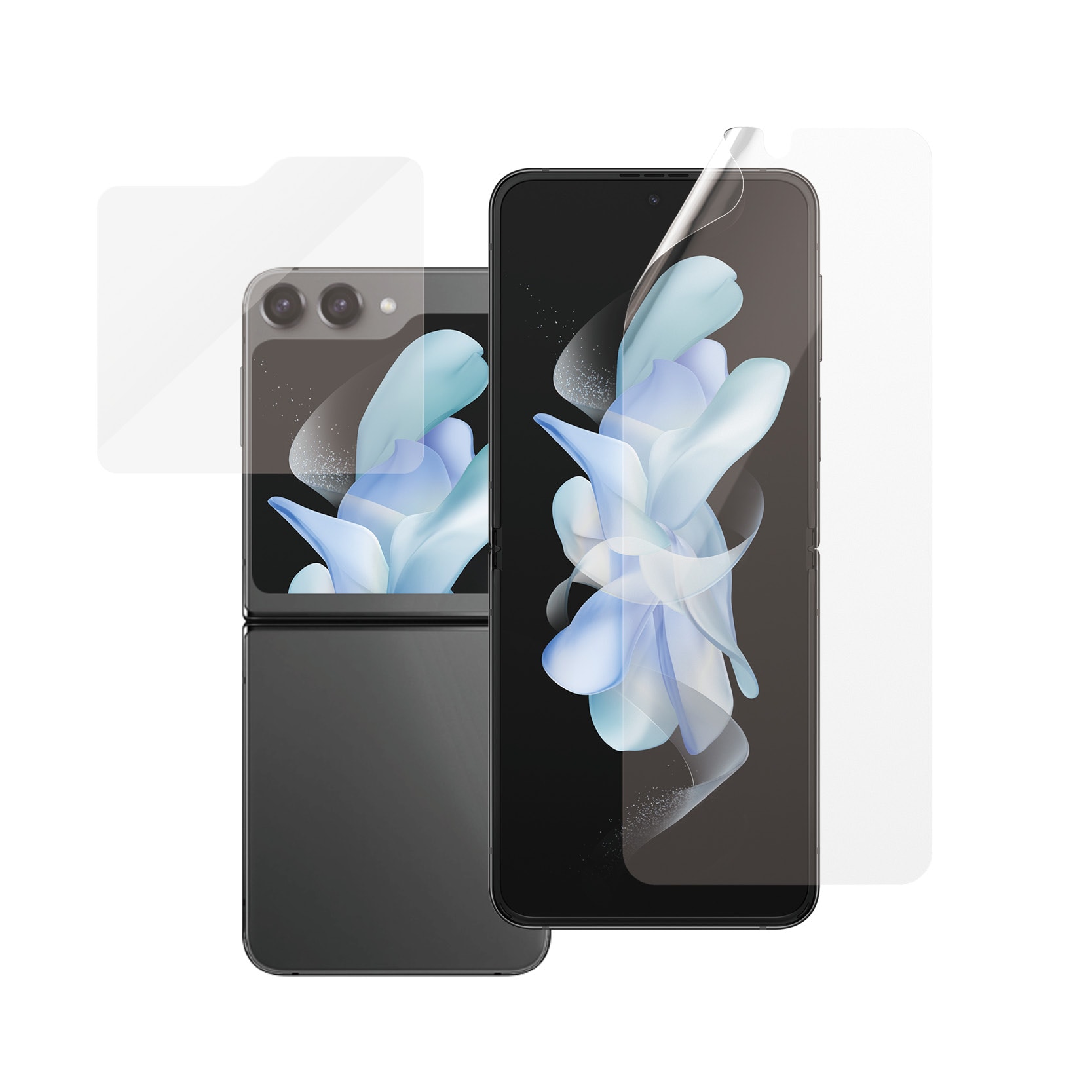 Samsung Galaxy Z Flip 5 Skærmbeskytter indvendig+udvendig