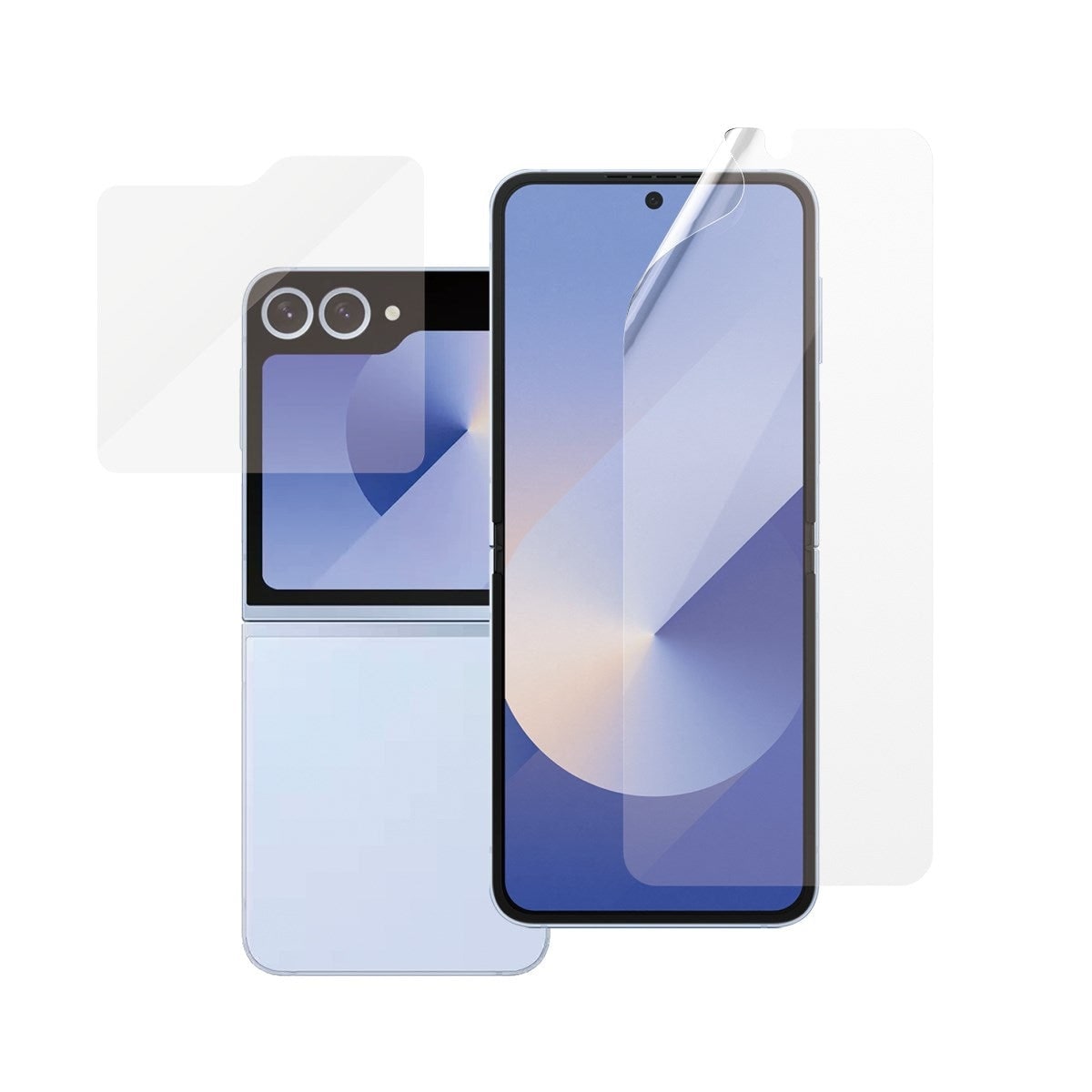 Samsung Galaxy Z Flip 6 Skærmbeskytter indvendig+udvendig