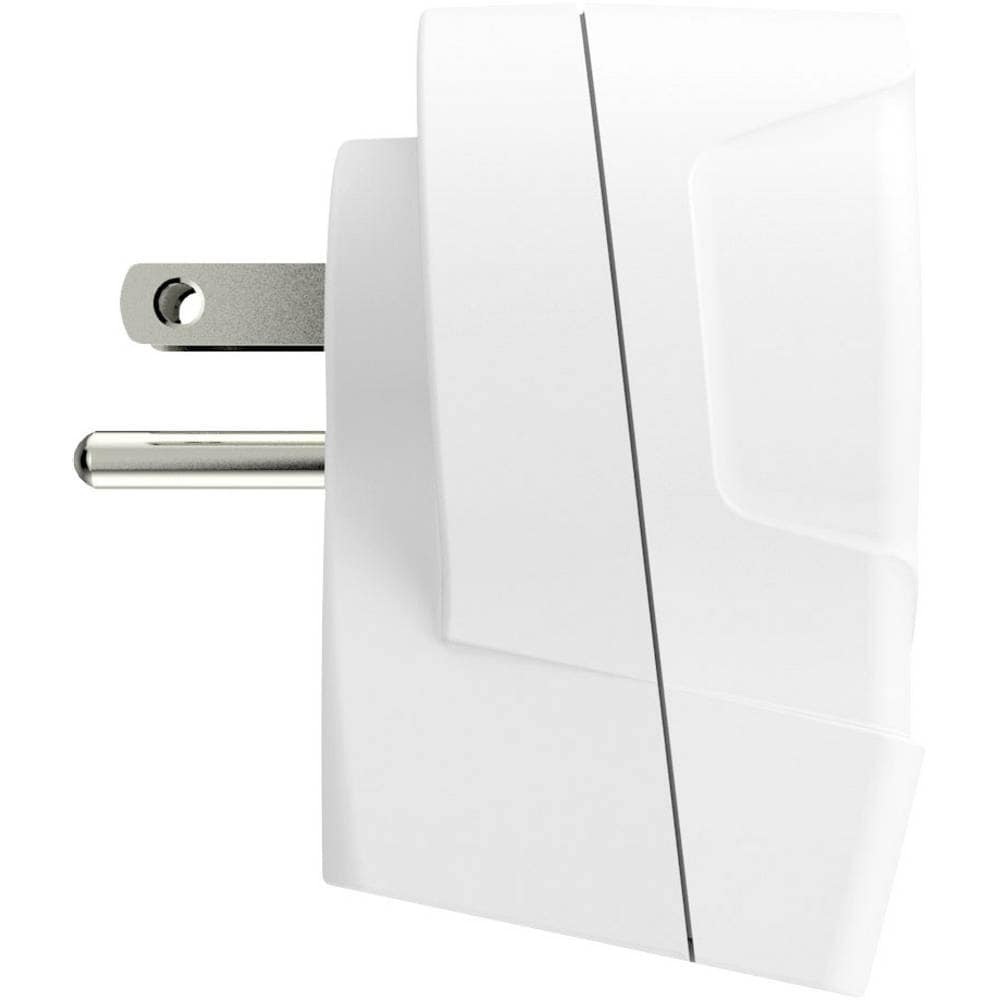 Rejseadapter Europa til USA med 2 USB-A-porte