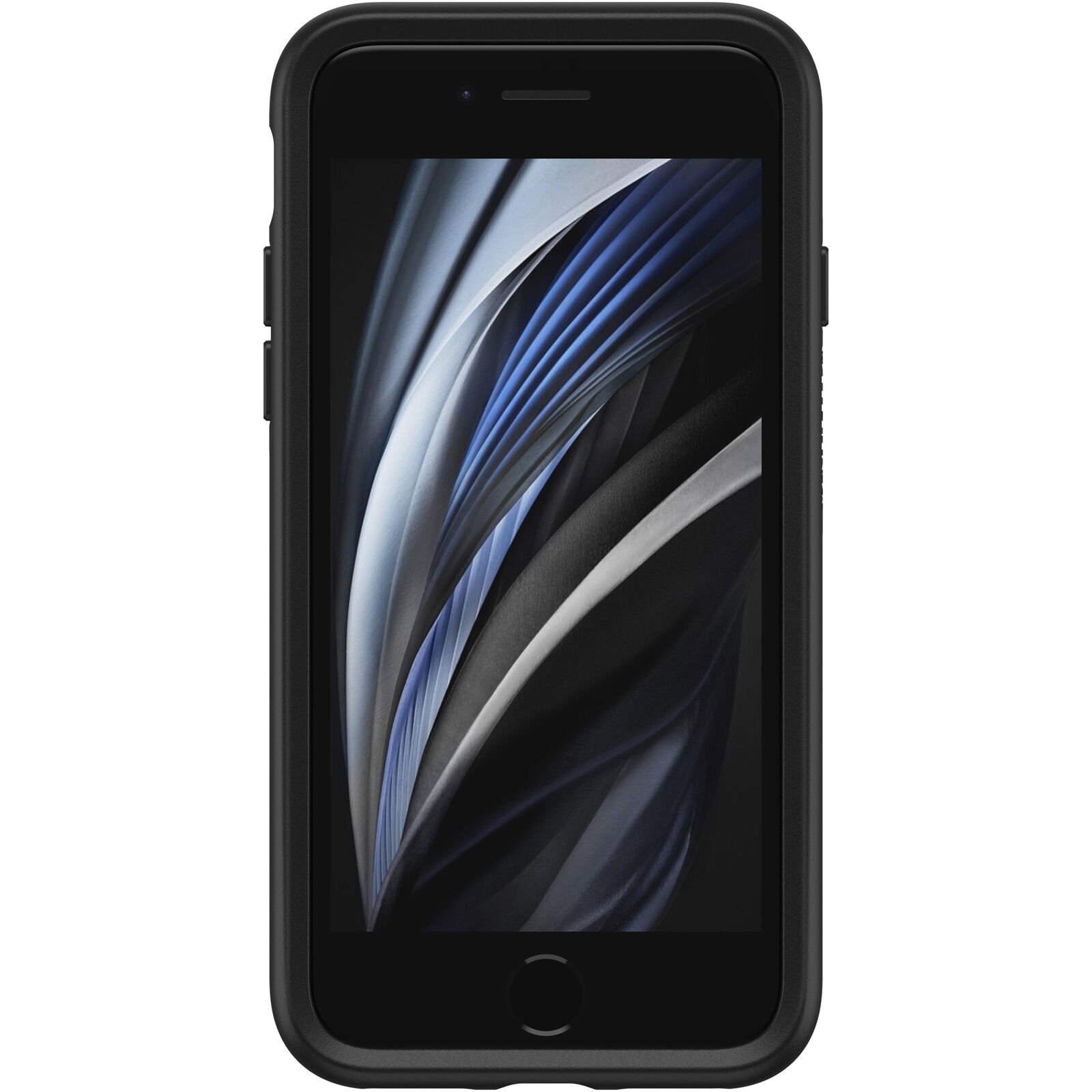 iPhone SE 2022 Stødsikkert cover Symmetry, Sort