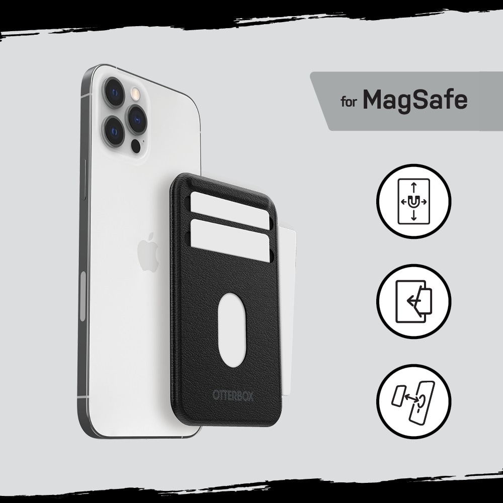 MagSafe kortholder, Sort