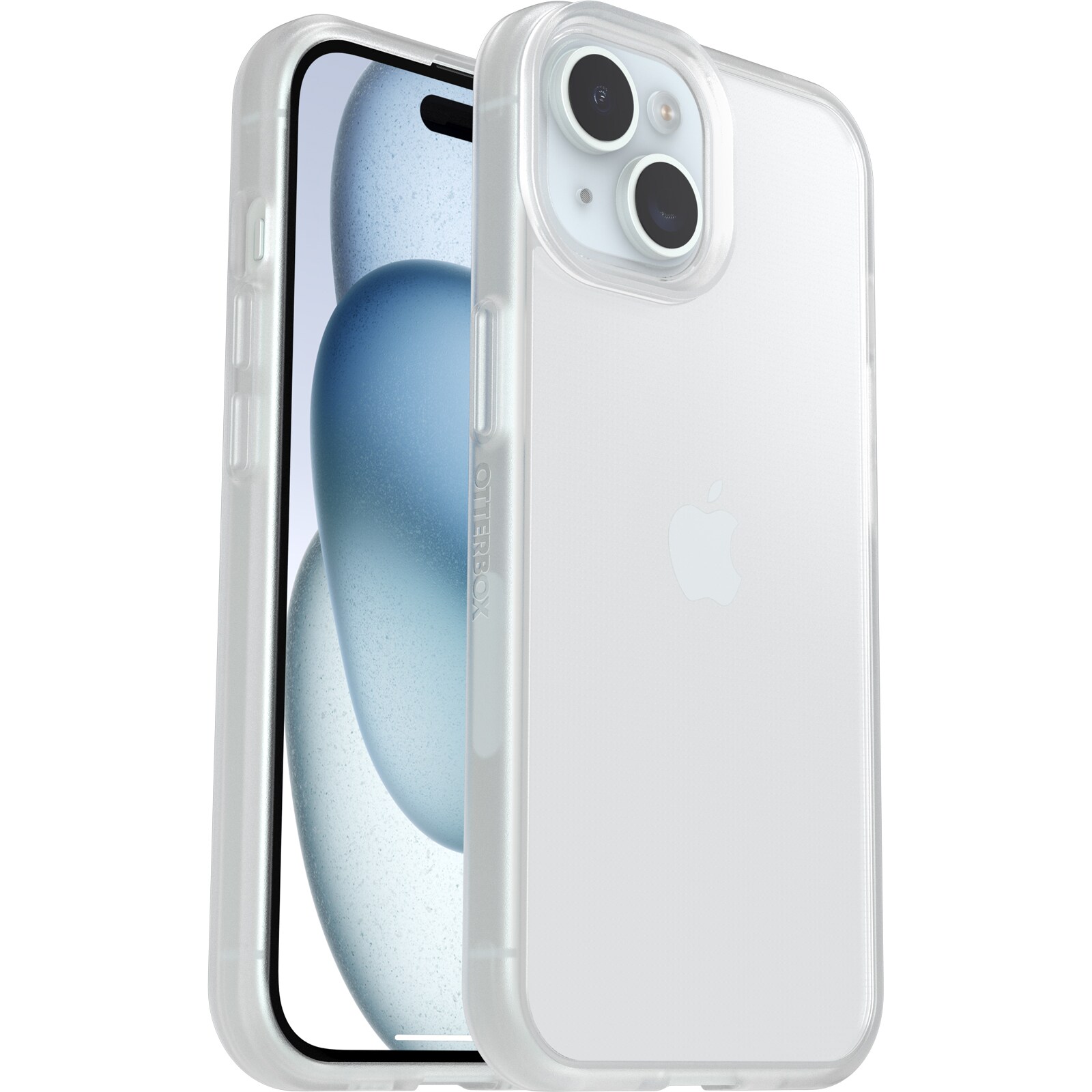 iPhone 15 Tyndt cover React, Gennemsigtig