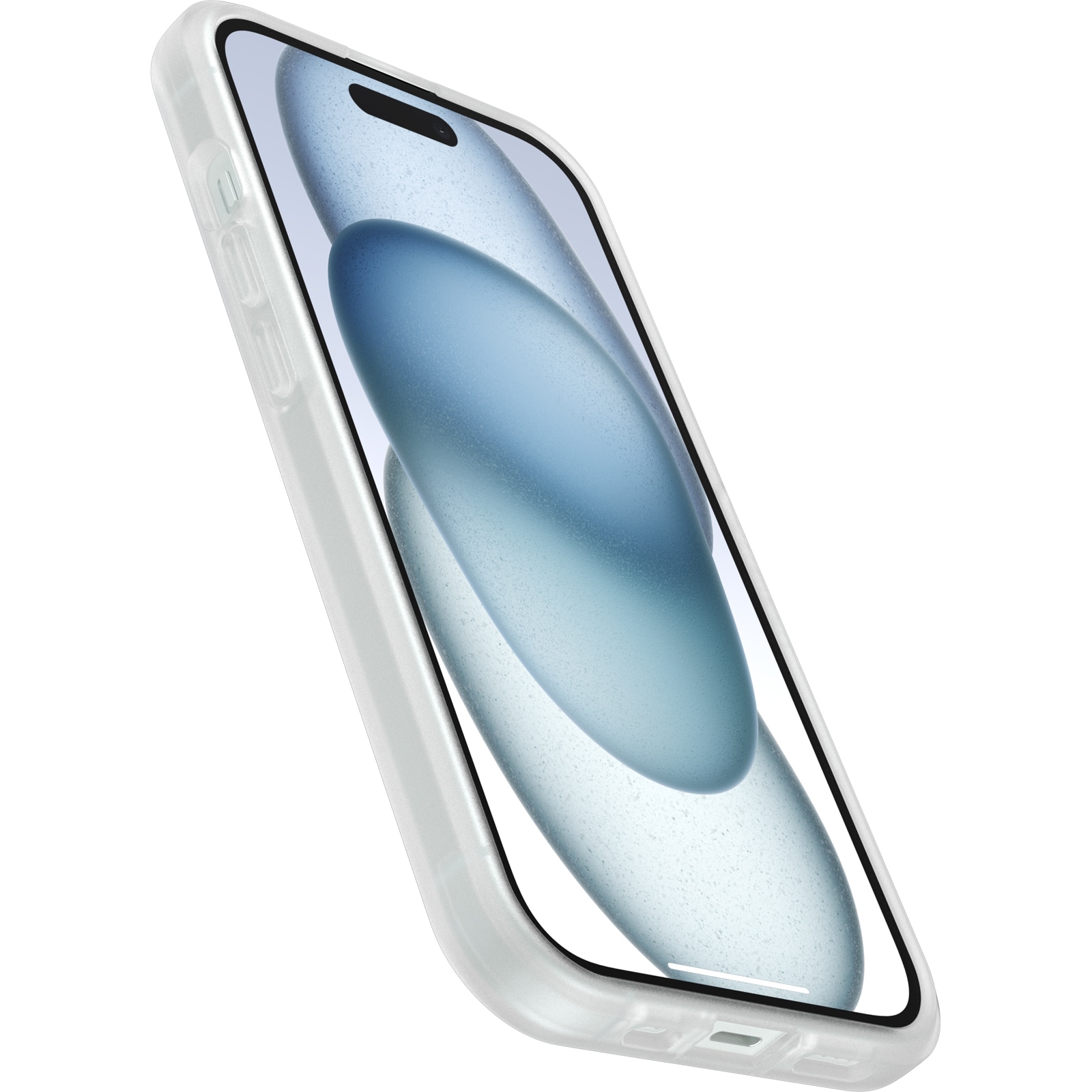 iPhone 15 Tyndt cover React, Gennemsigtig