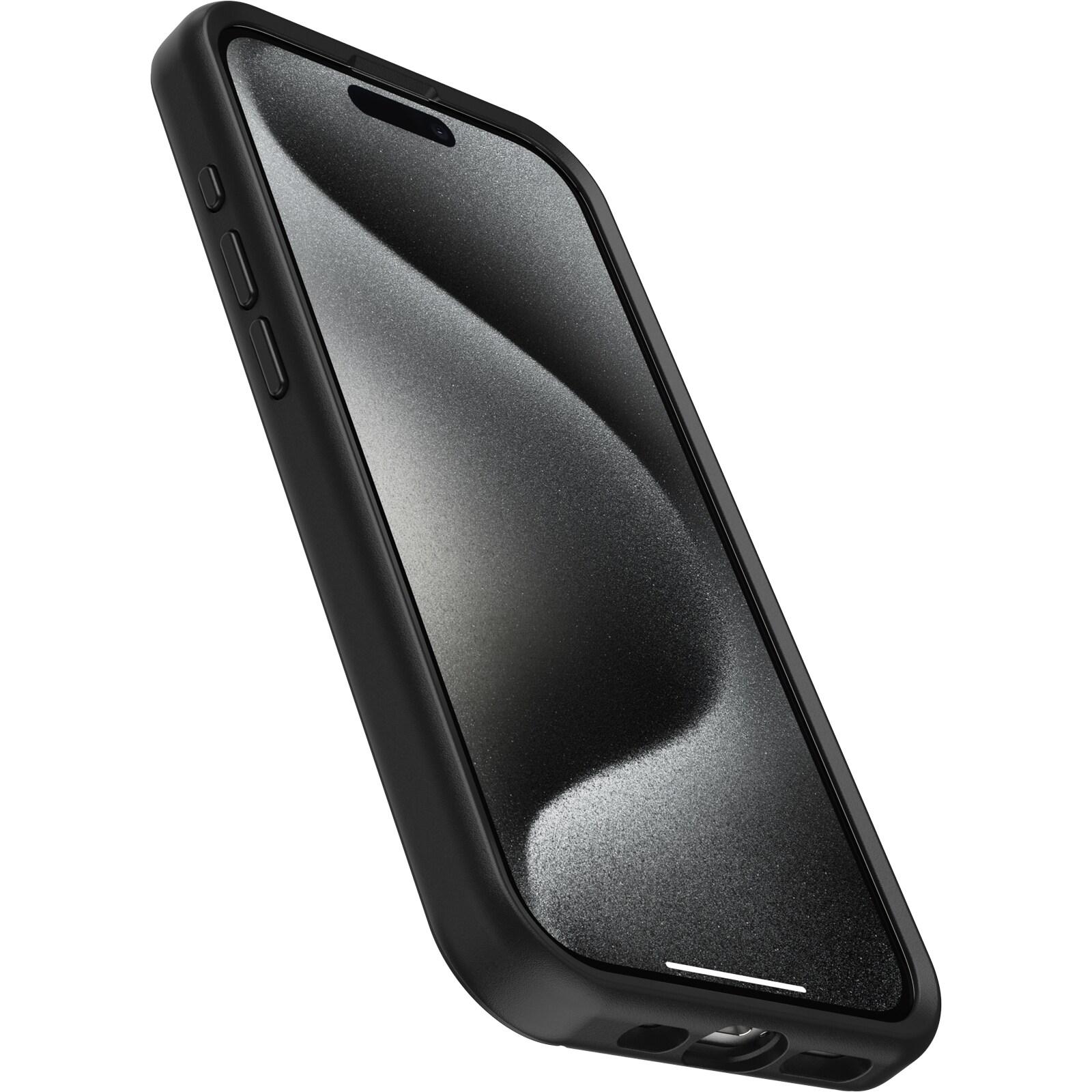 iPhone 15 Pro Stødsikkert MagSafe-cover Symmetry Plus, Sort