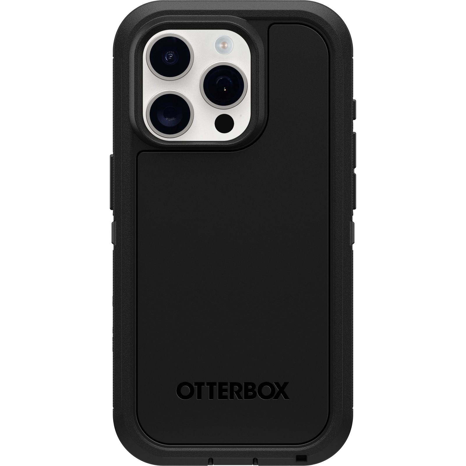 iPhone 15 Pro Defender XT Ekstremt stødafvisende MagSafe-cover, Sort