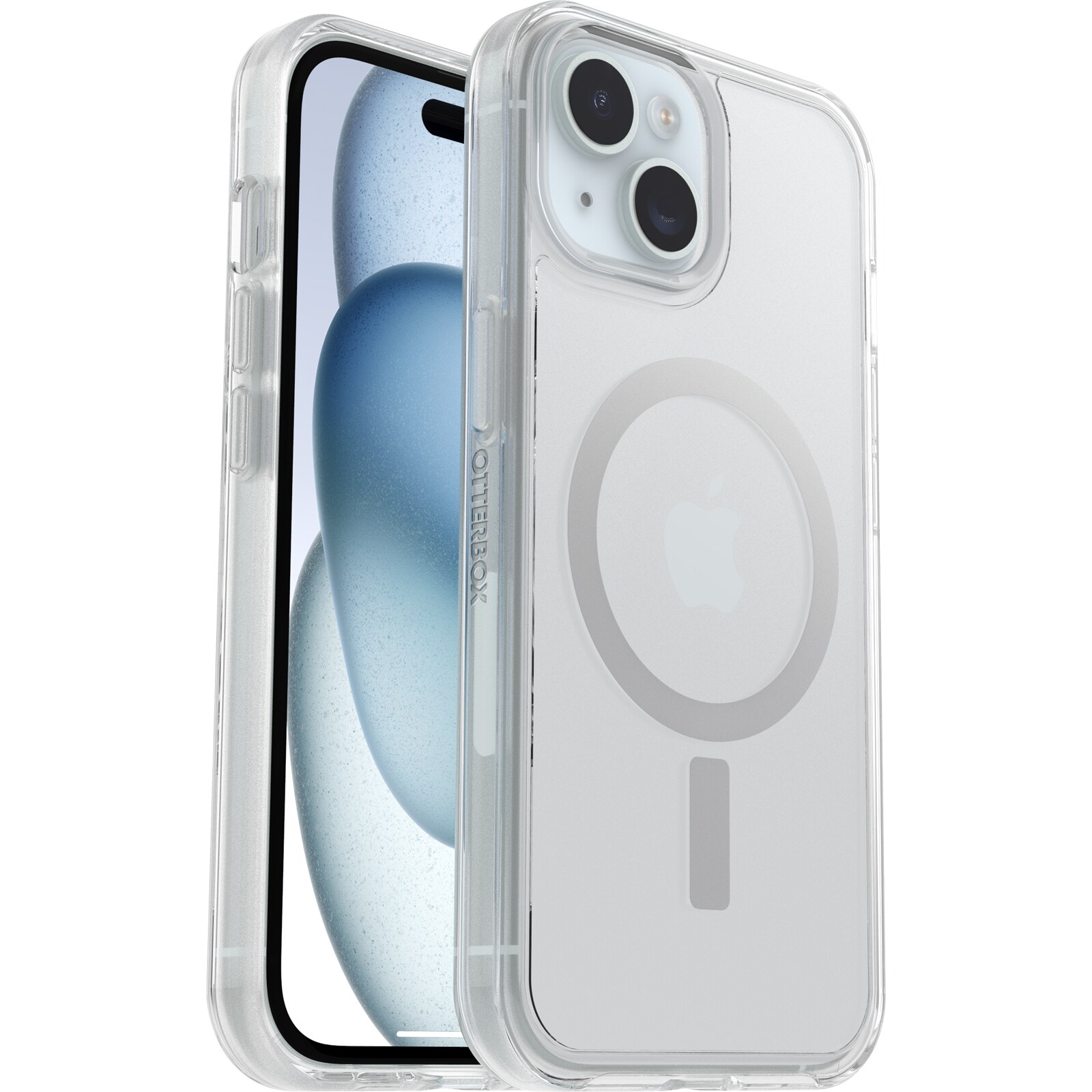 iPhone 13 Stødsikkert MagSafe-cover Symmetry Plus, Gennemsigtig