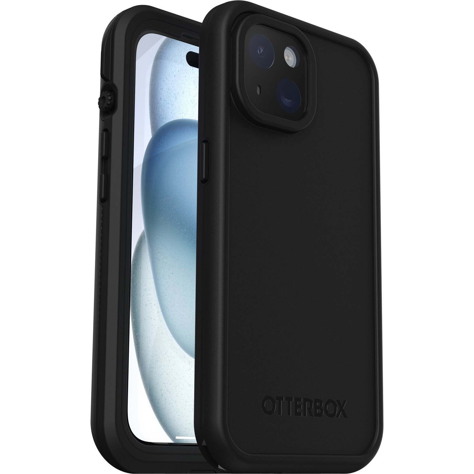 iPhone 15 FRE mobilcover med MagSafe og maksimal beskyttelse, Sort