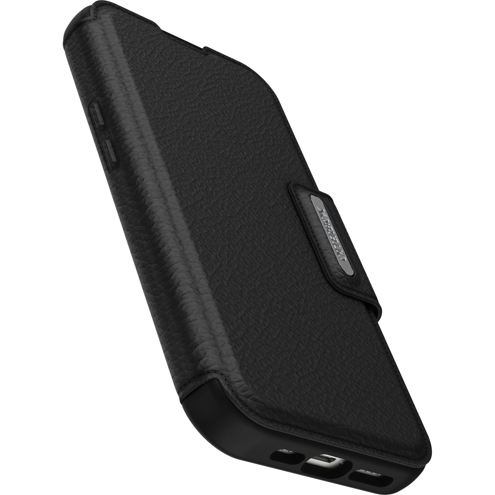 iPhone 15 Pro Pungetui med MagSafe Strada, Sort