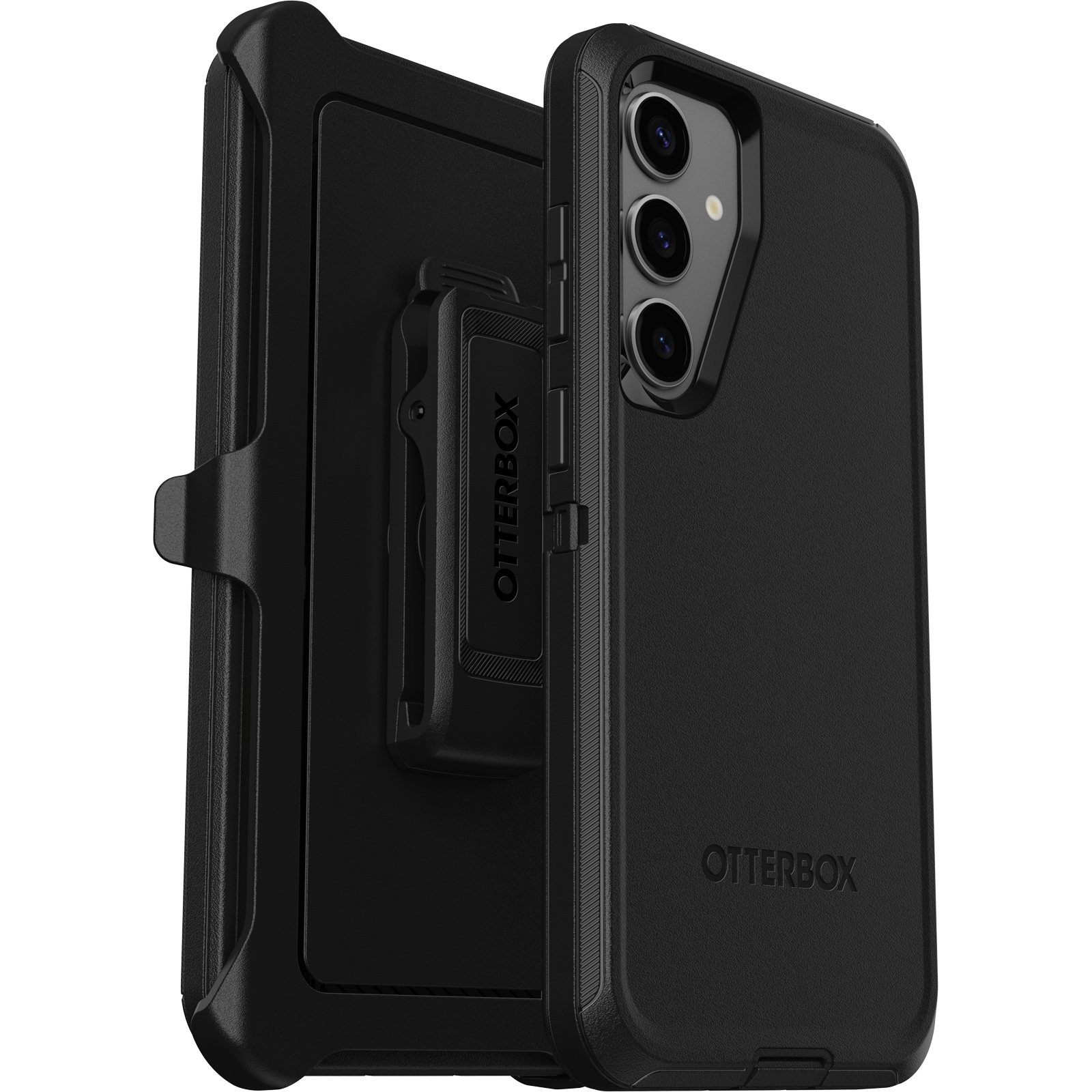 Samsung Galaxy S24 Plus Defender - Robust mobilcover med høj beskyttelsesgrad, Sort