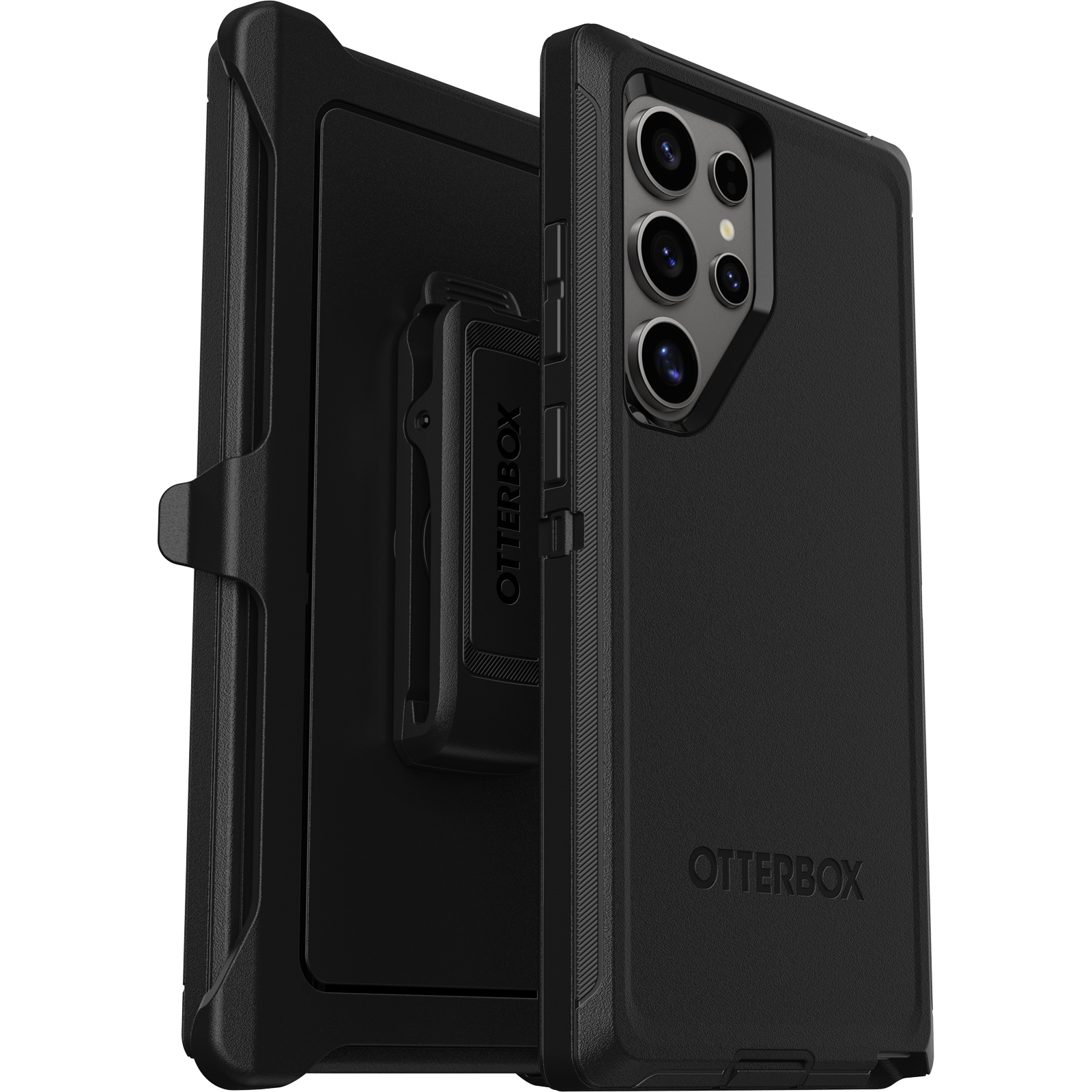 Samsung Galaxy S24 Ultra Defender - Robust mobilcover med høj beskyttelsesgrad, Sort