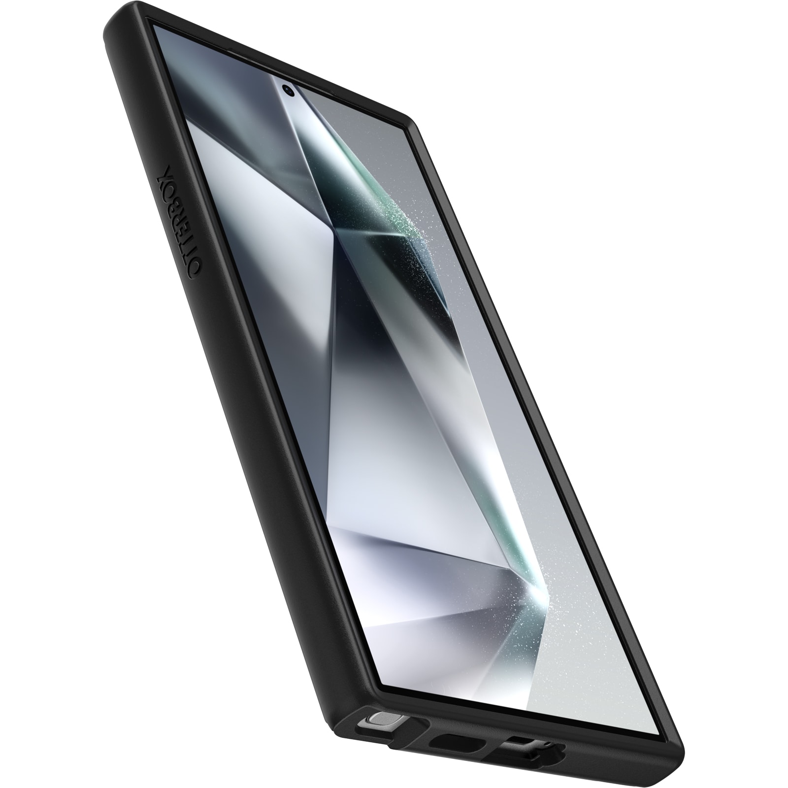 Samsung Galaxy S24 Ultra Stødsikkert cover Symmetry, Sort