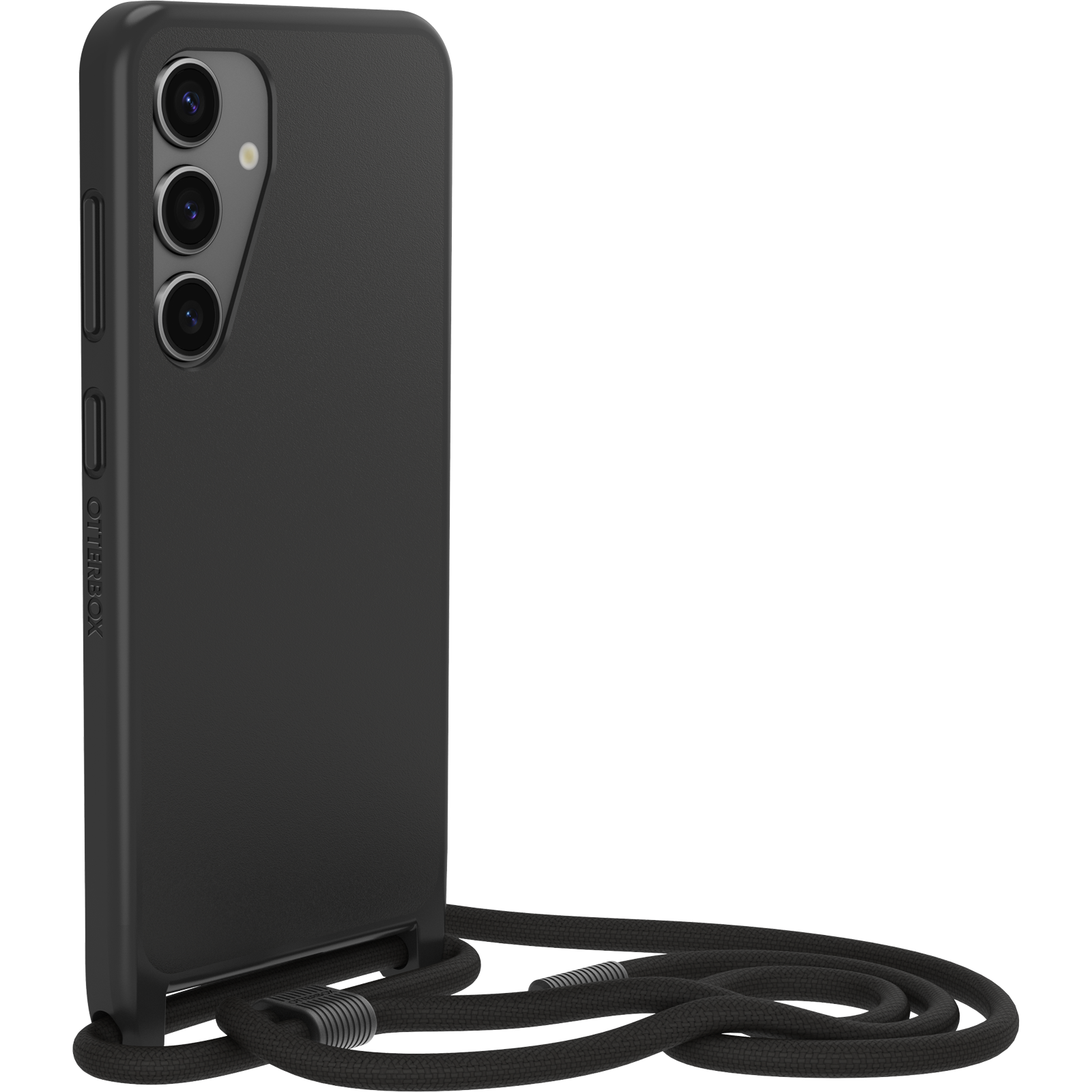 Samsung Galaxy S24 Cover med halskæde React Necklace, Sort