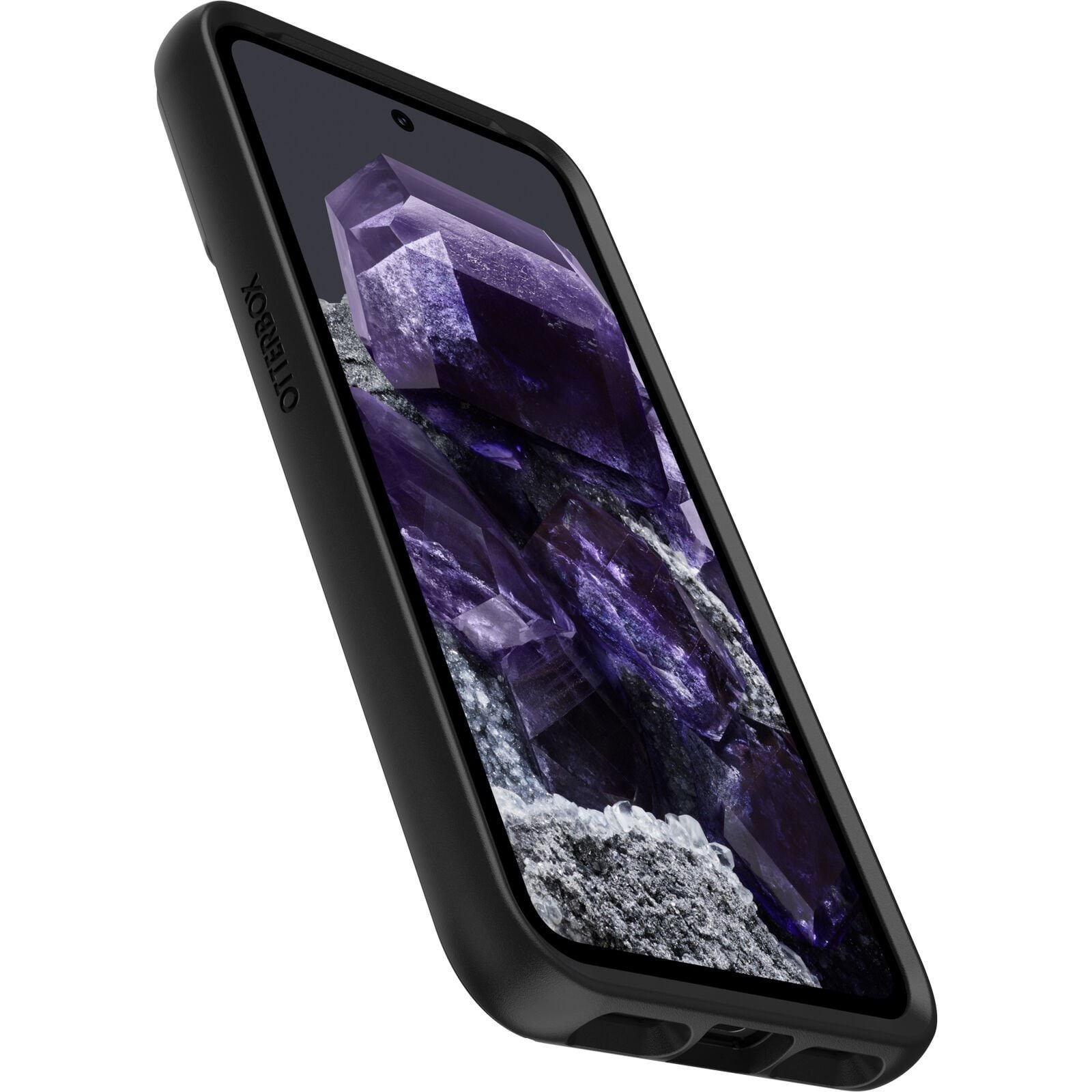 Google Pixel 8 Stødsikkert cover Symmetry, Sort