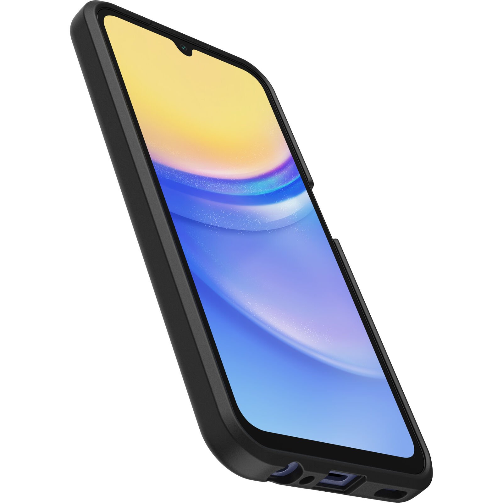 Samsung Galaxy A15 Tyndt cover React, Sort