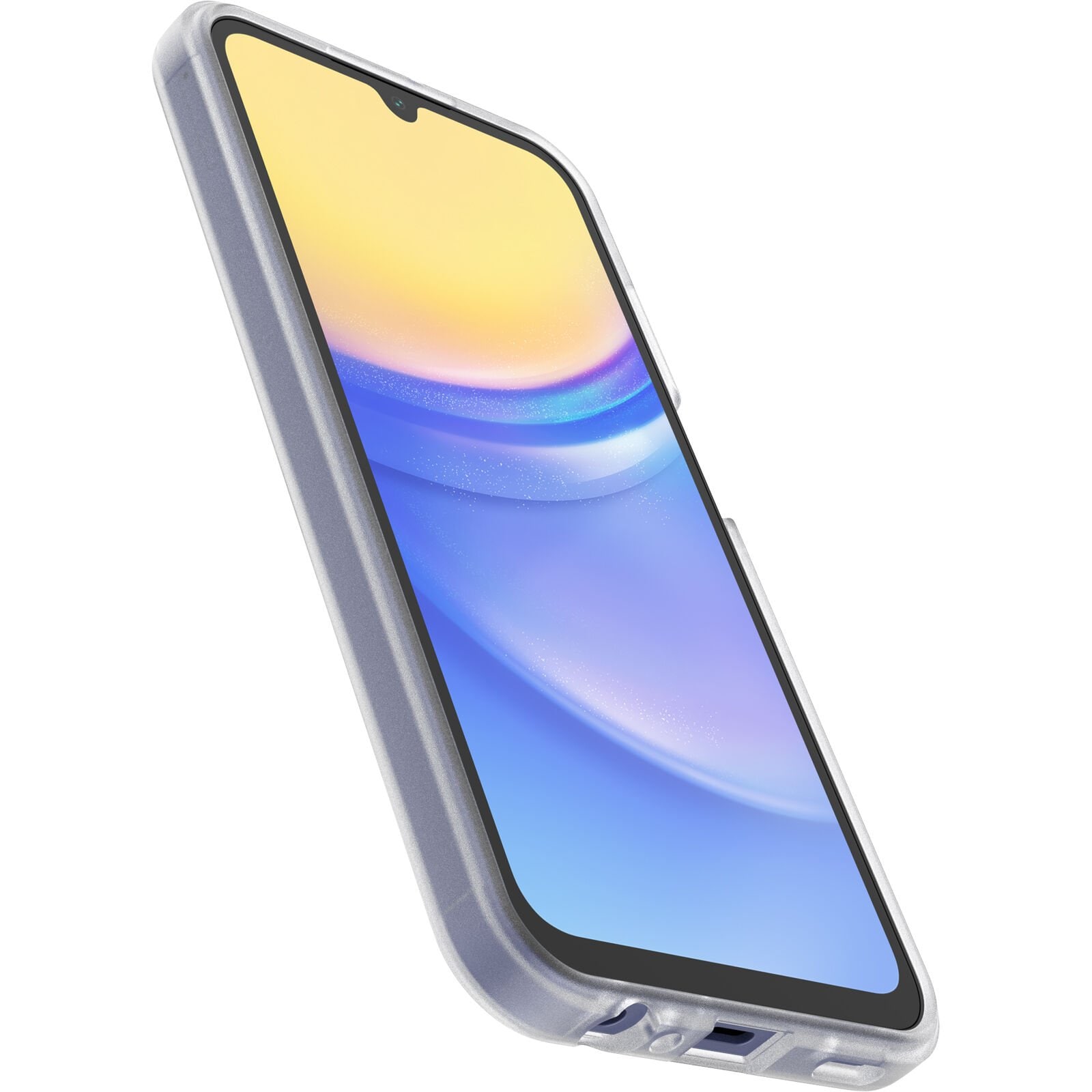 Samsung Galaxy A15 Tyndt cover React, Gennemsigtig