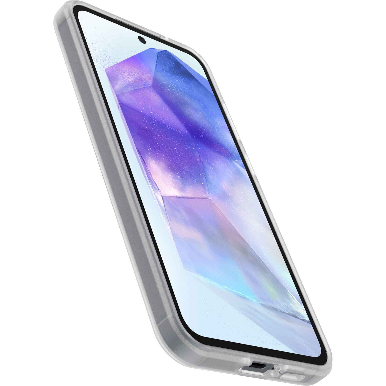 Samsung Galaxy A55 Tyndt cover React, Gennemsigtig