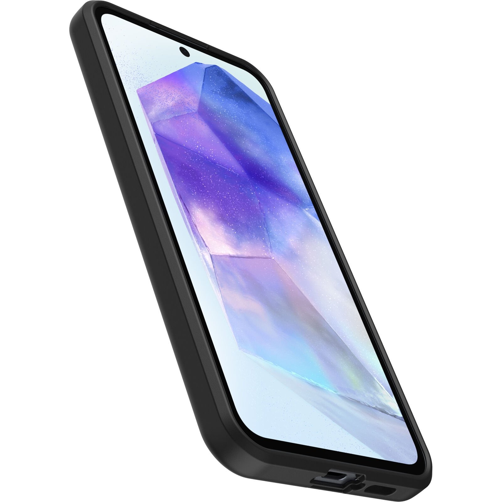 Samsung Galaxy A55 Tyndt cover React, Sort