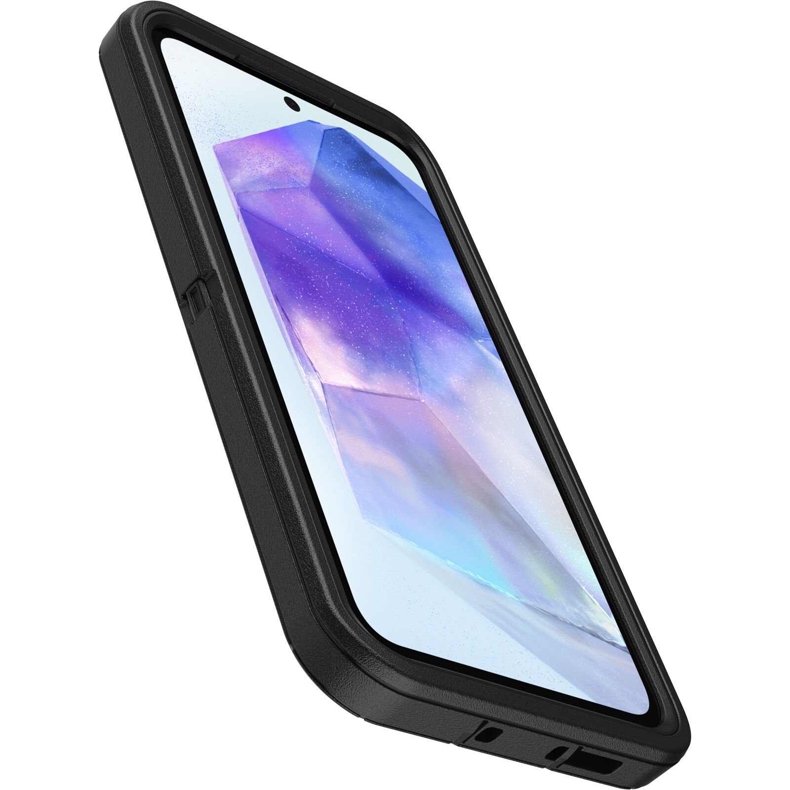 Samsung Galaxy A55 Defender - Robust mobilcover med høj beskyttelsesgrad, Sort