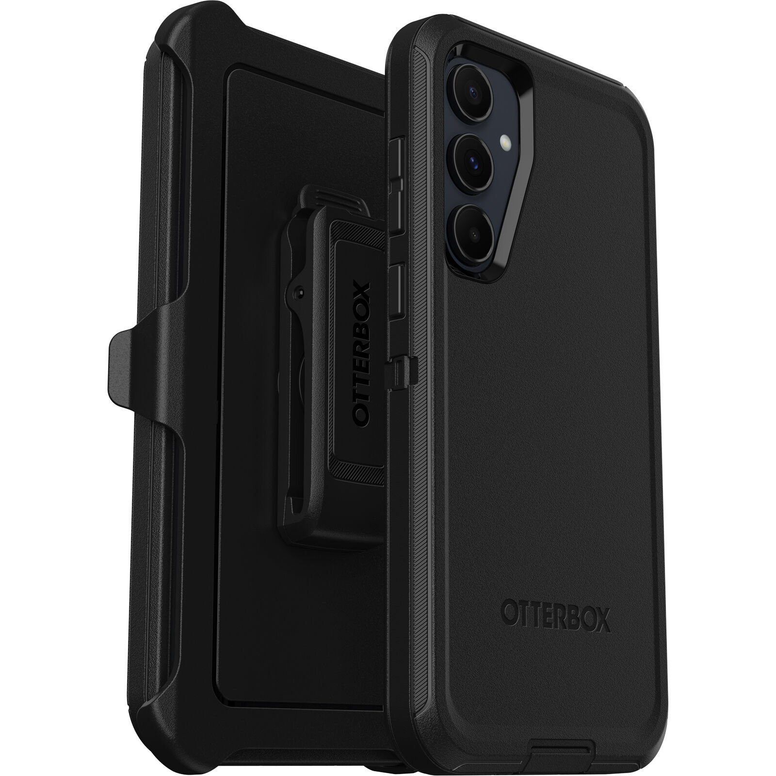Samsung Galaxy A55 Defender - Robust mobilcover med høj beskyttelsesgrad, Sort