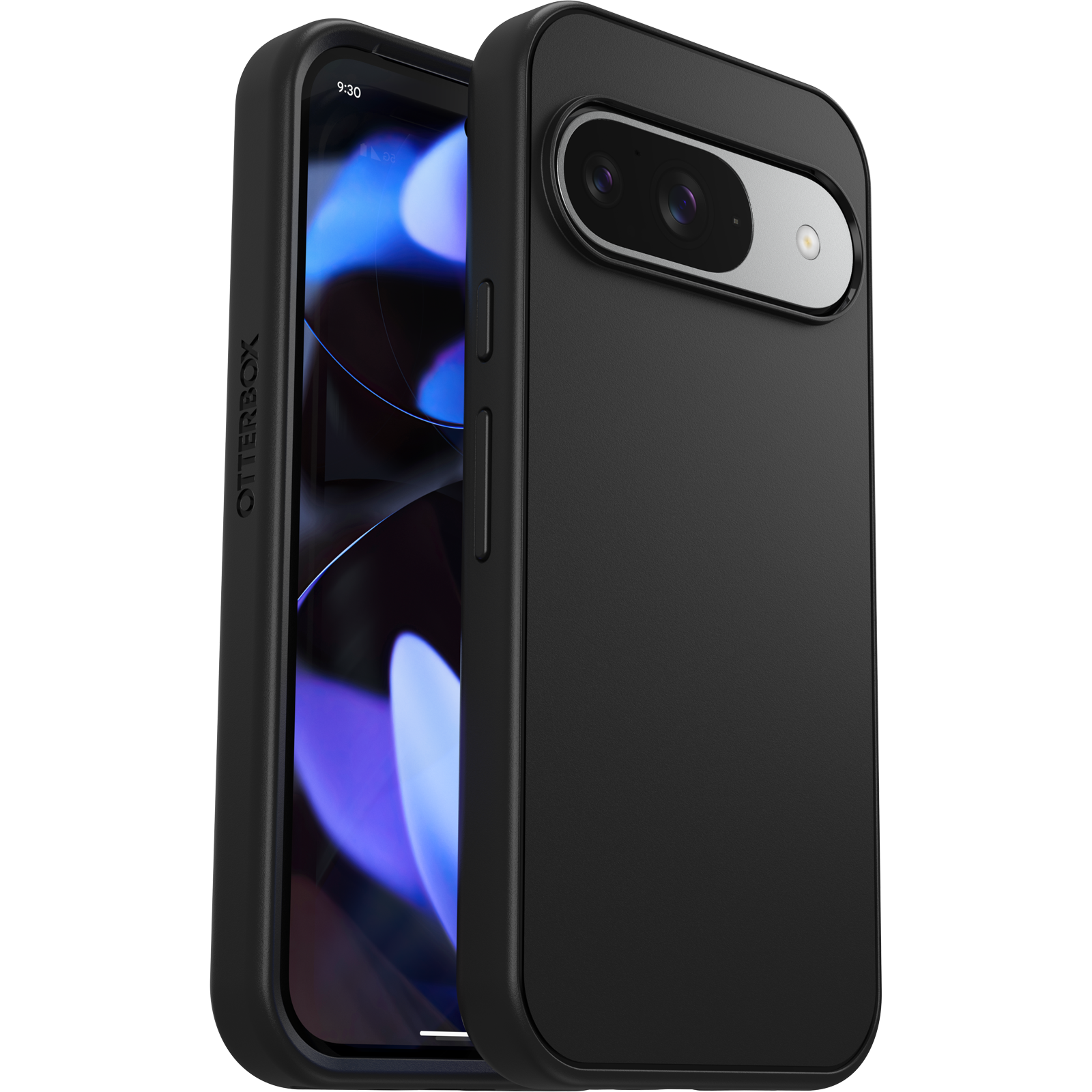 Google Pixel 9 Pro Stødsikkert cover Symmetry, Sort