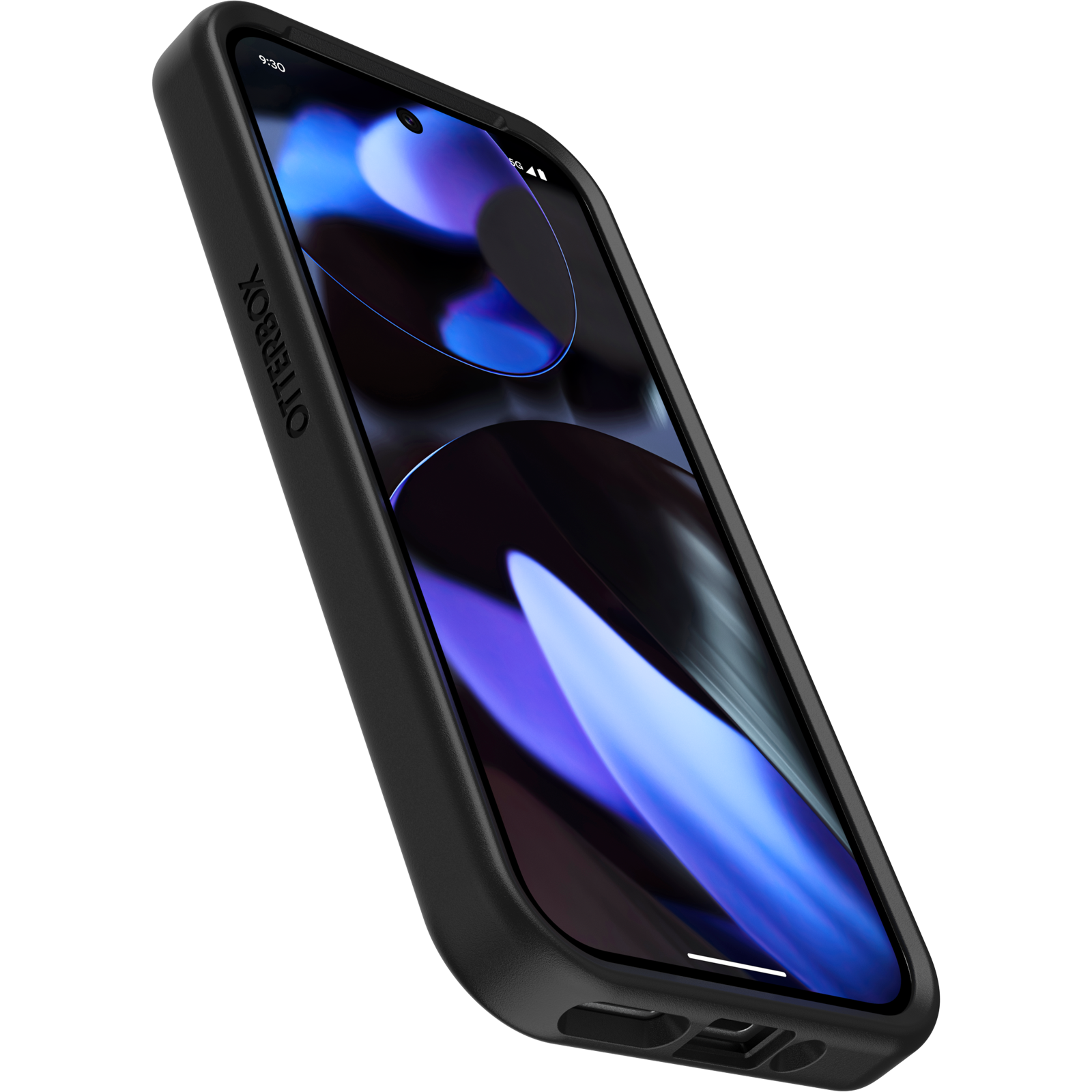 Google Pixel 9 Stødsikkert cover Symmetry, Sort
