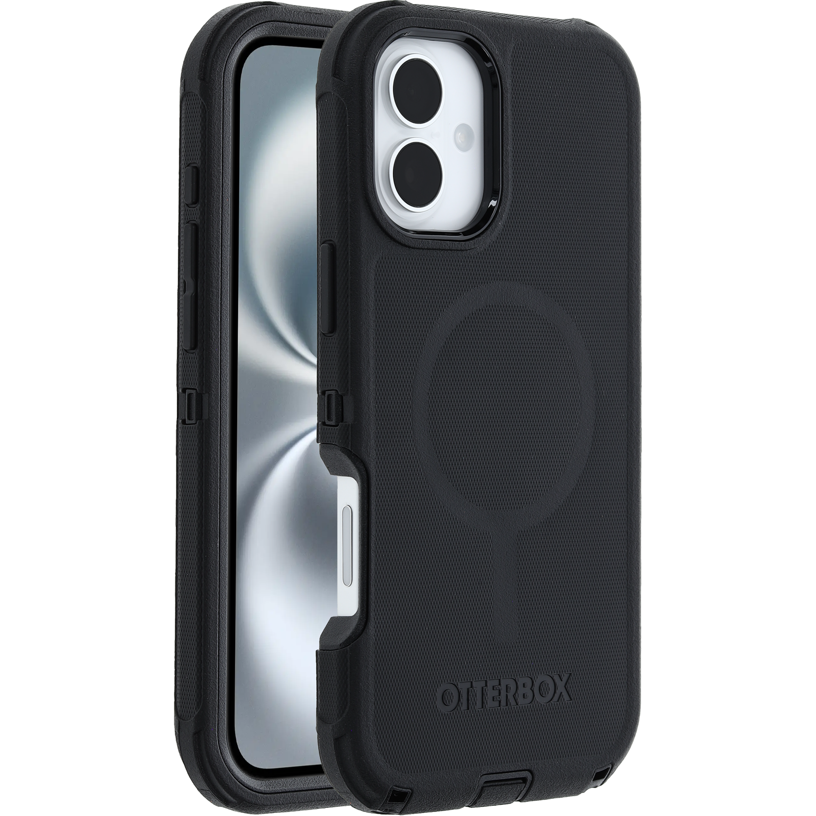iPhone 16 Plus Defender - Robust MagSafe mobilcover med høj beskyttelsesfaktor, Sort