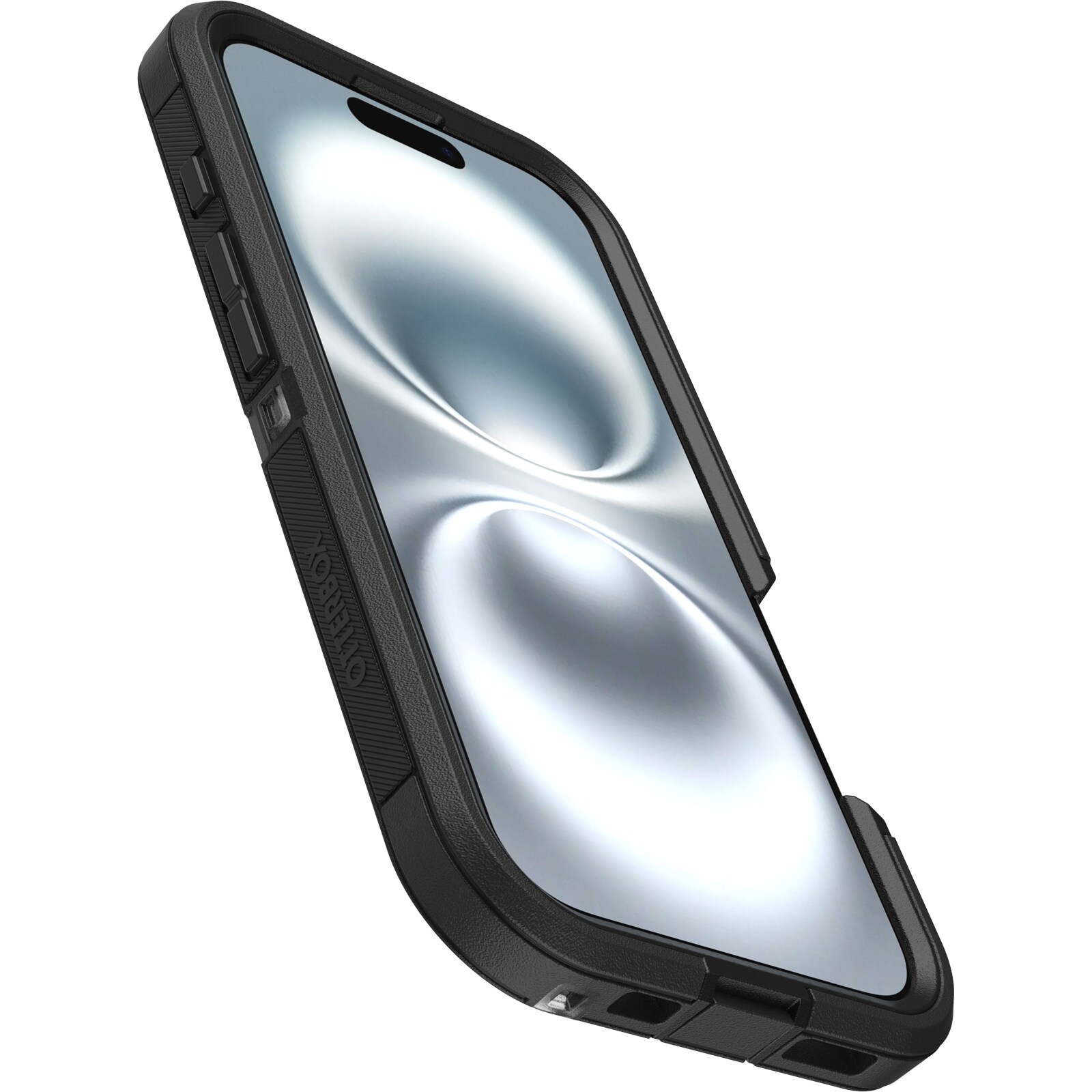 iPhone 16 Defender XT Ekstremt stødafvisende MagSafe-cover, Sort/gennemsigtig