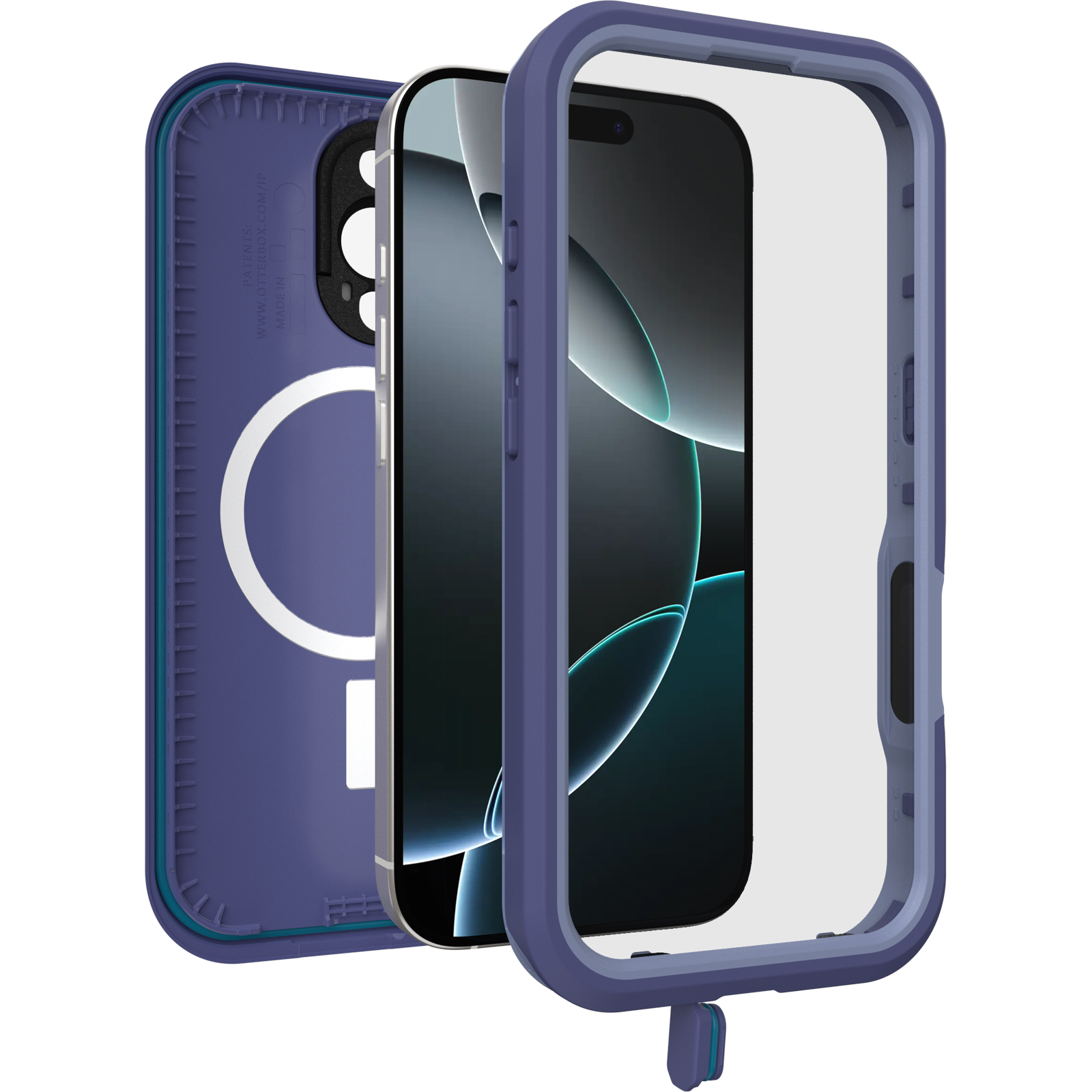 iPhone 16 Pro FRE mobilcover med MagSafe og maksimal beskyttelse, Lilla
