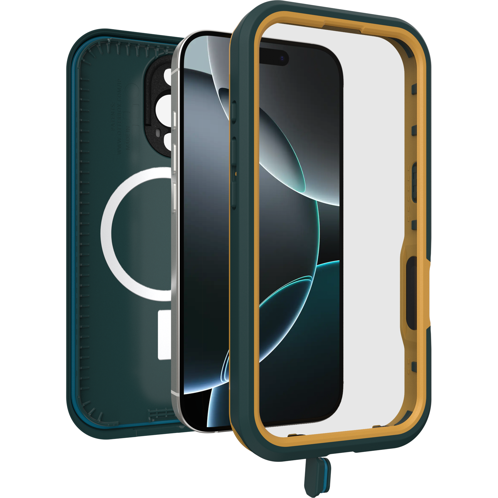 iPhone 16 Pro FRE mobilcover med MagSafe og maksimal beskyttelse, Grøn