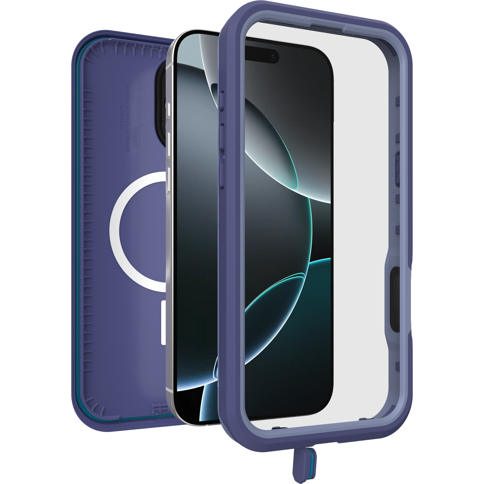 iPhone 16 Pro Max FRE mobilcover med MagSafe og maksimal beskyttelse, Lilla