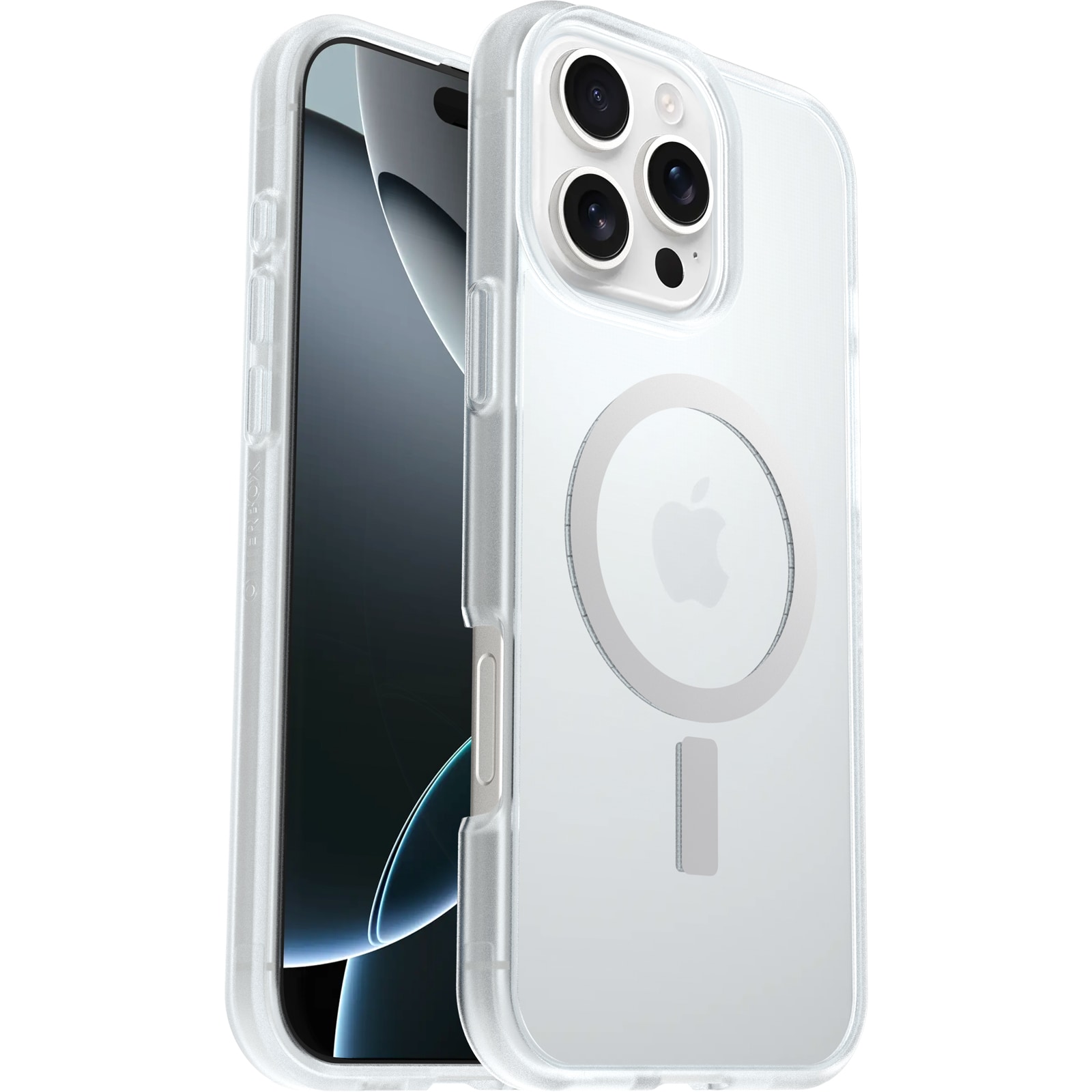iPhone 16 Pro Max Tyndt MagSafe cover React, Gennemsigtig