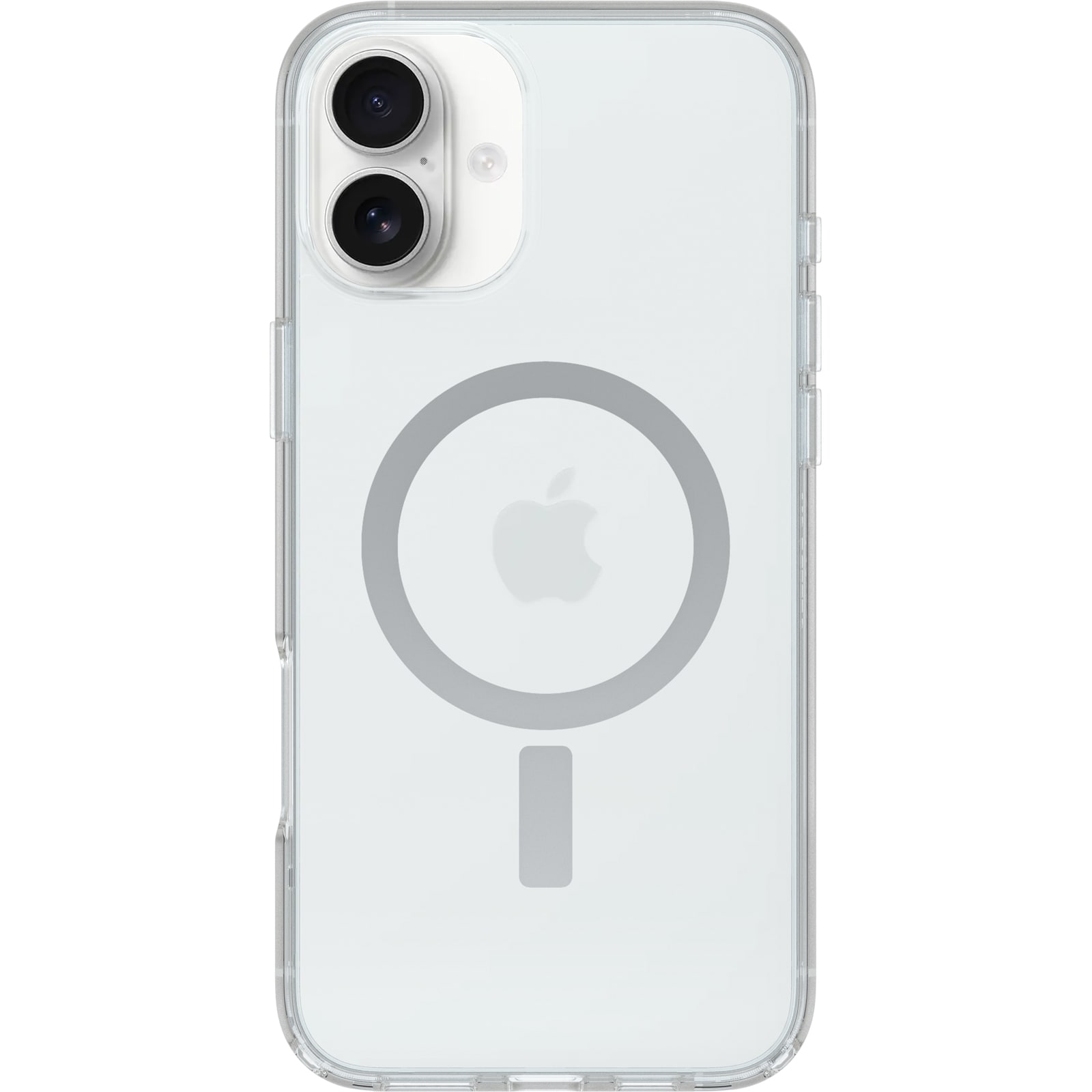 iPhone 16 Plus Stødsikkert MagSafe-cover Symmetry Plus, Gennemsigtig