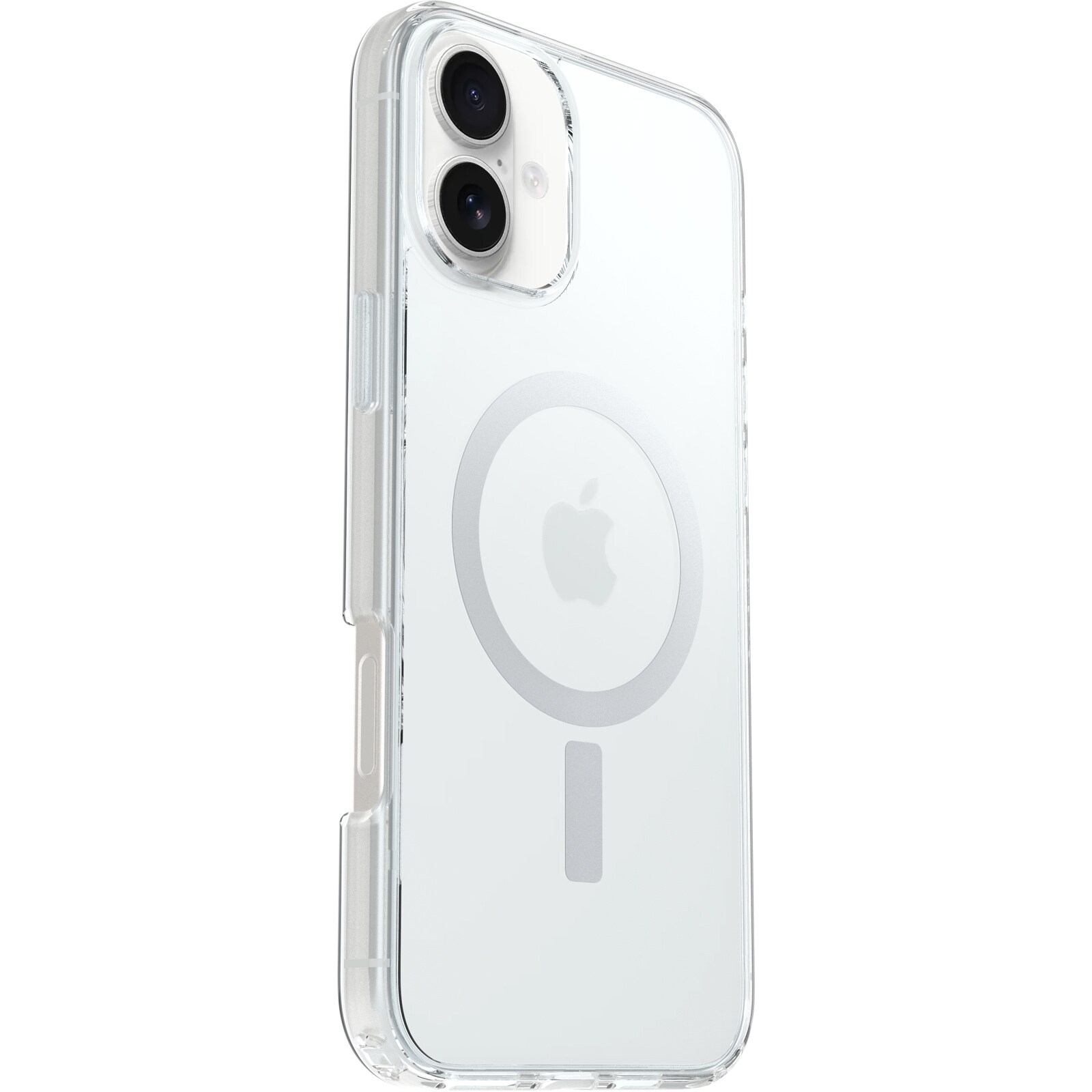 iPhone 16 Plus Stødsikkert MagSafe-cover Symmetry Plus, Gennemsigtig