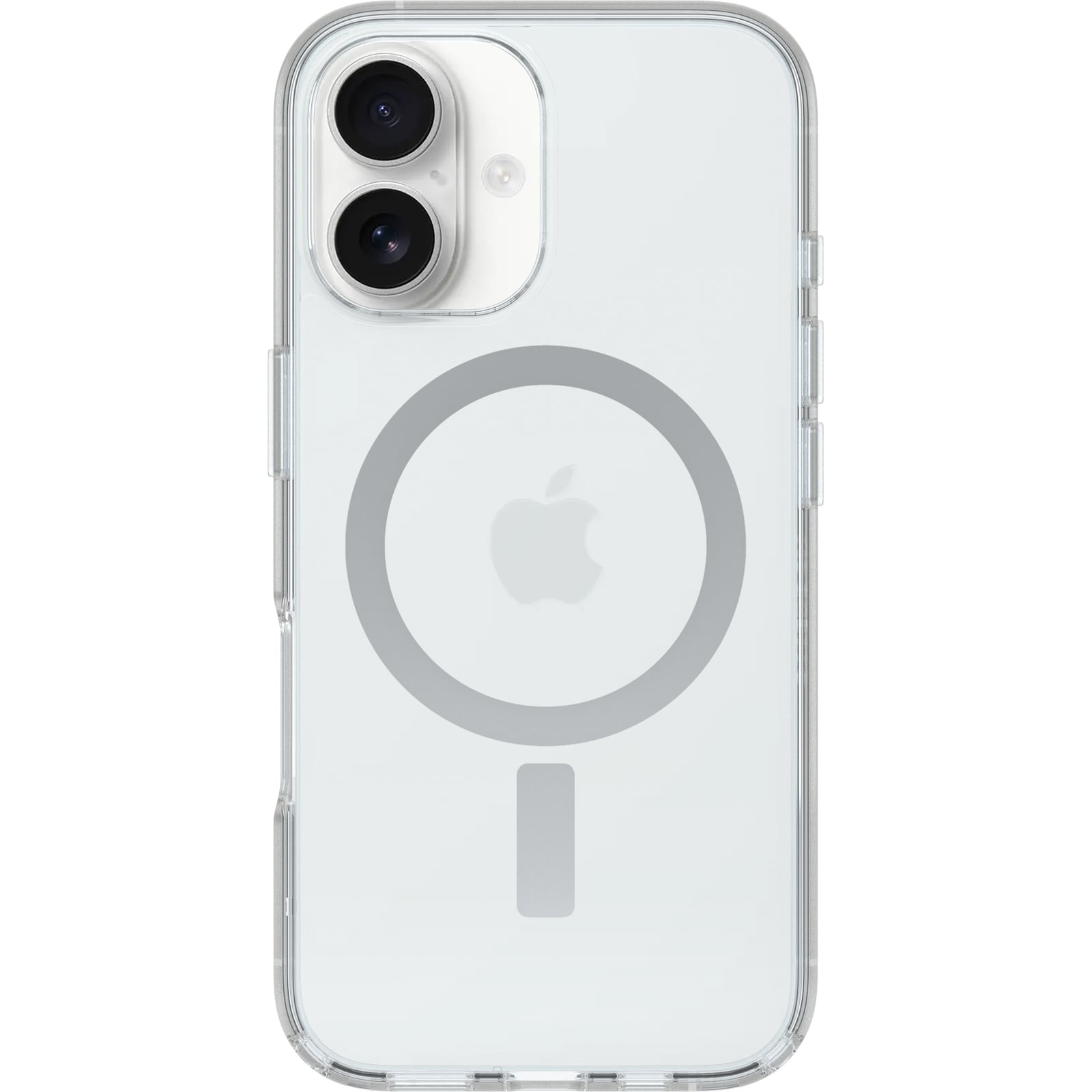 iPhone 16 Stødsikkert MagSafe-cover Symmetry Plus, Gennemsigtig