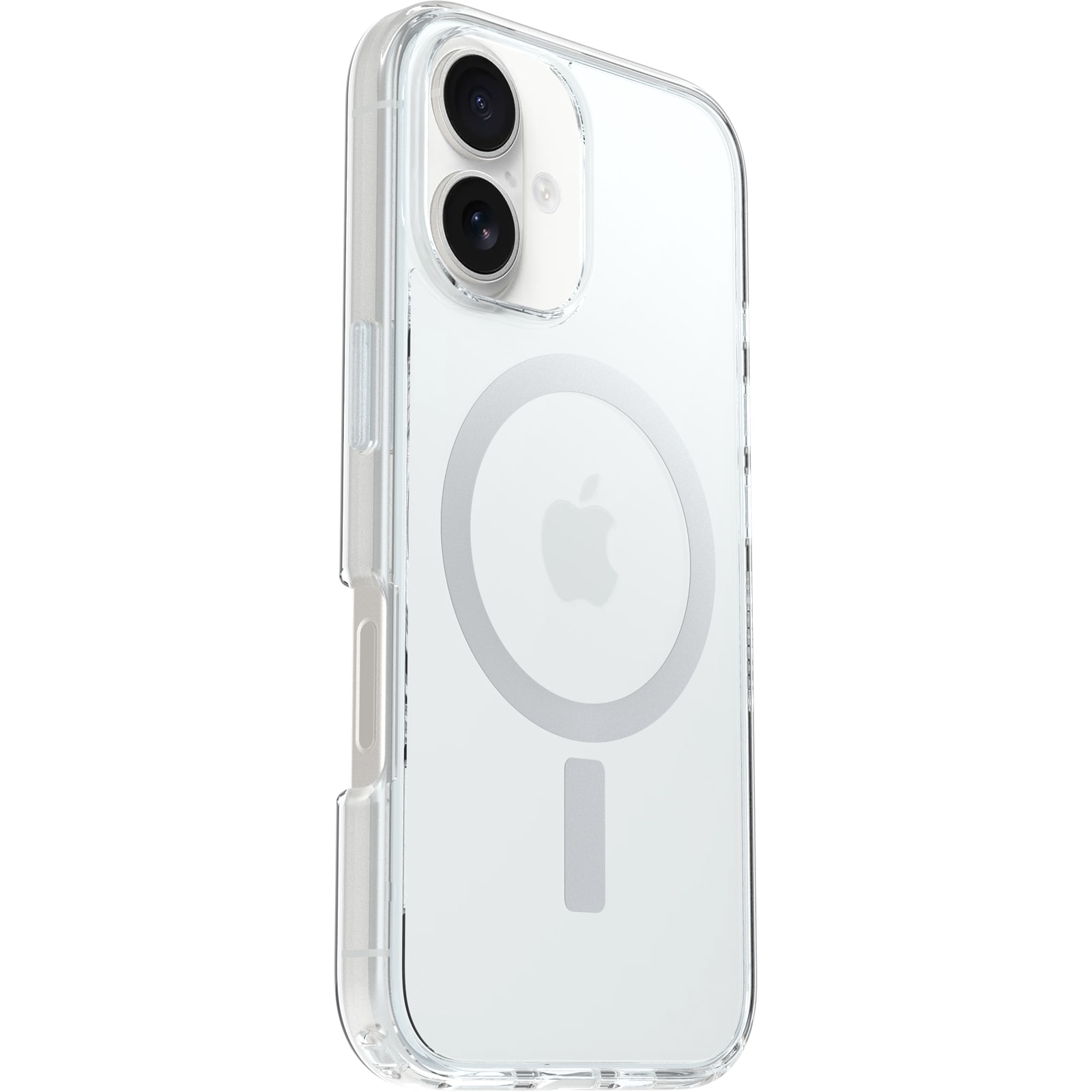 iPhone 16 Stødsikkert MagSafe-cover Symmetry Plus, Gennemsigtig