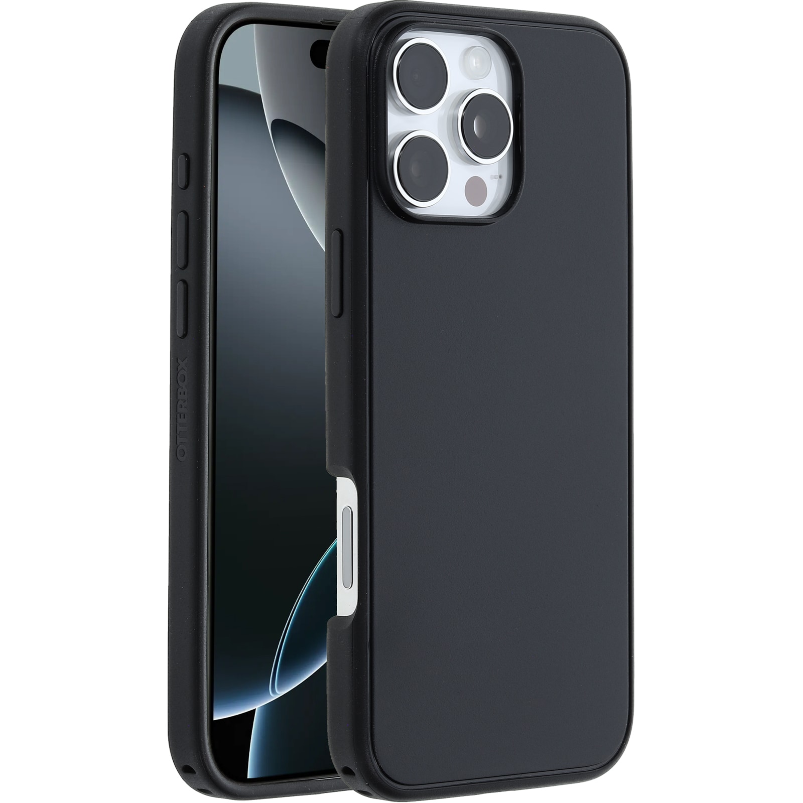 iPhone 16 Pro Max Stødsikkert MagSafe-cover Symmetry Plus, Sort