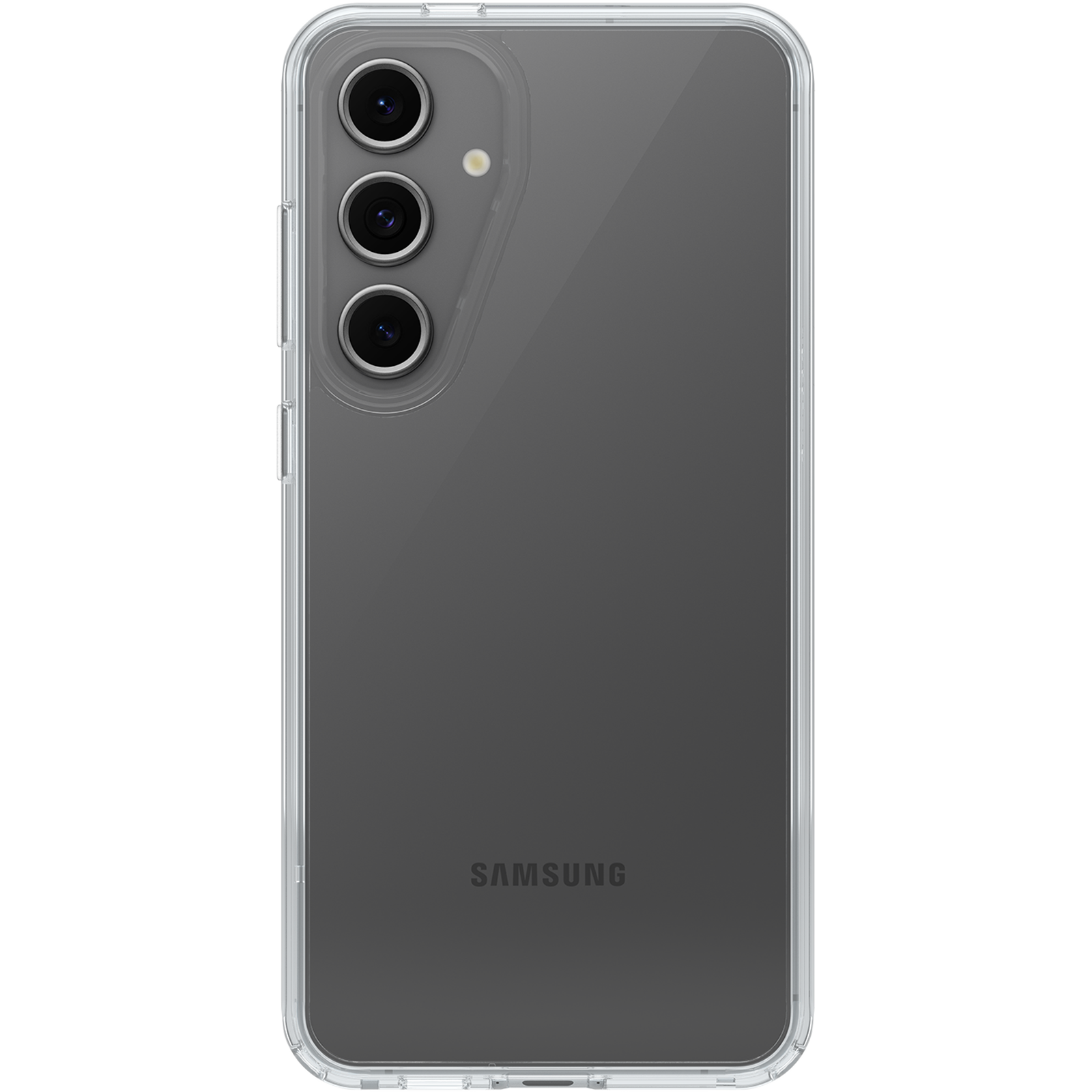 Samsung Galaxy S24 FE Stødsikkert cover Symmetry, Gennemsigtig