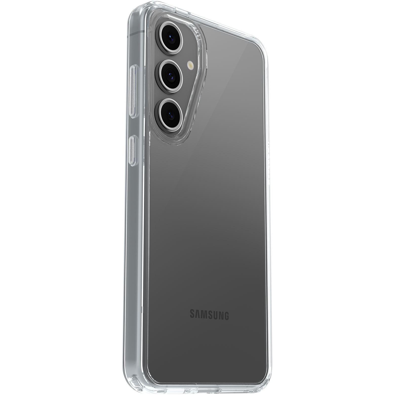 Samsung Galaxy S24 FE Stødsikkert cover Symmetry, Gennemsigtig