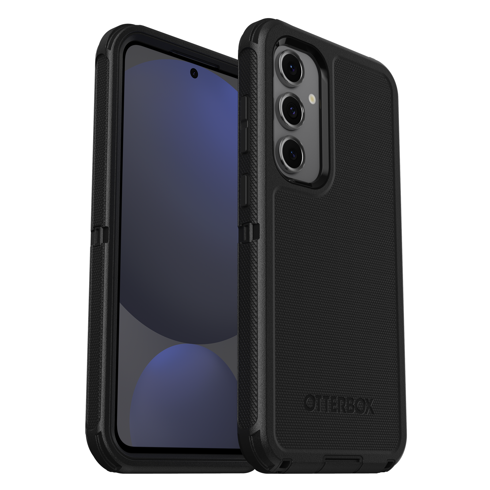 Samsung Galaxy S24 FE Defender - Robust mobilcover med høj beskyttelsesgrad, Sort