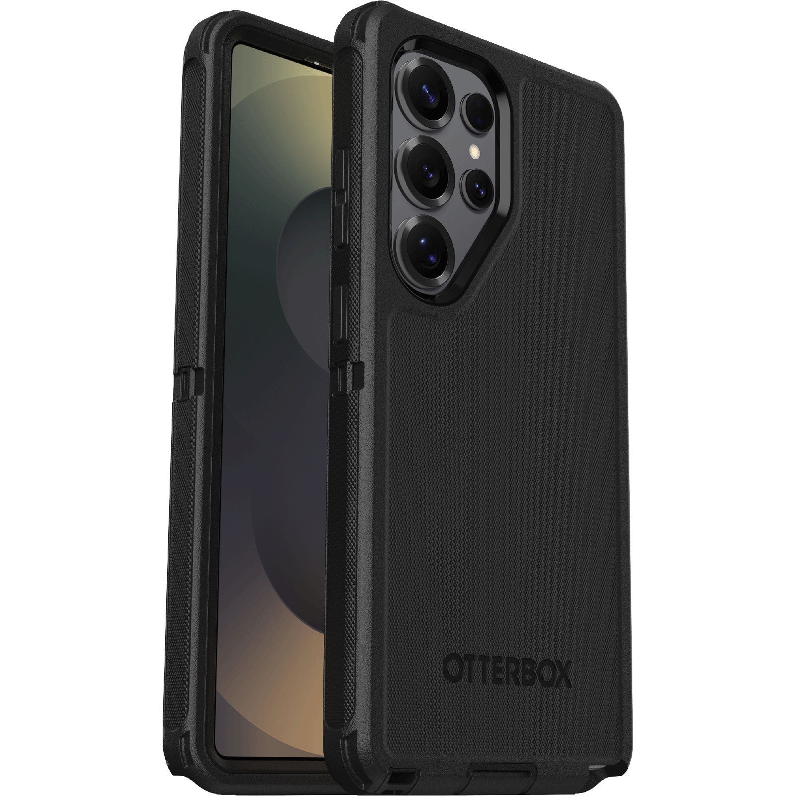 Samsung Galaxy S25 Ultra Defender - Robust mobilcover med høj beskyttelsesgrad, Sort