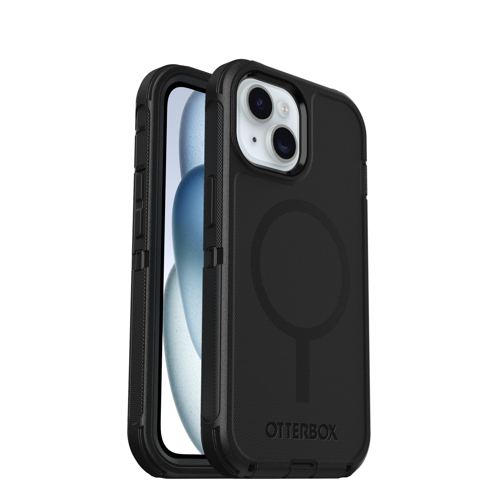 iPhone 13 Defender - Robust mobilcover med høj beskyttelsesgrad, Sort