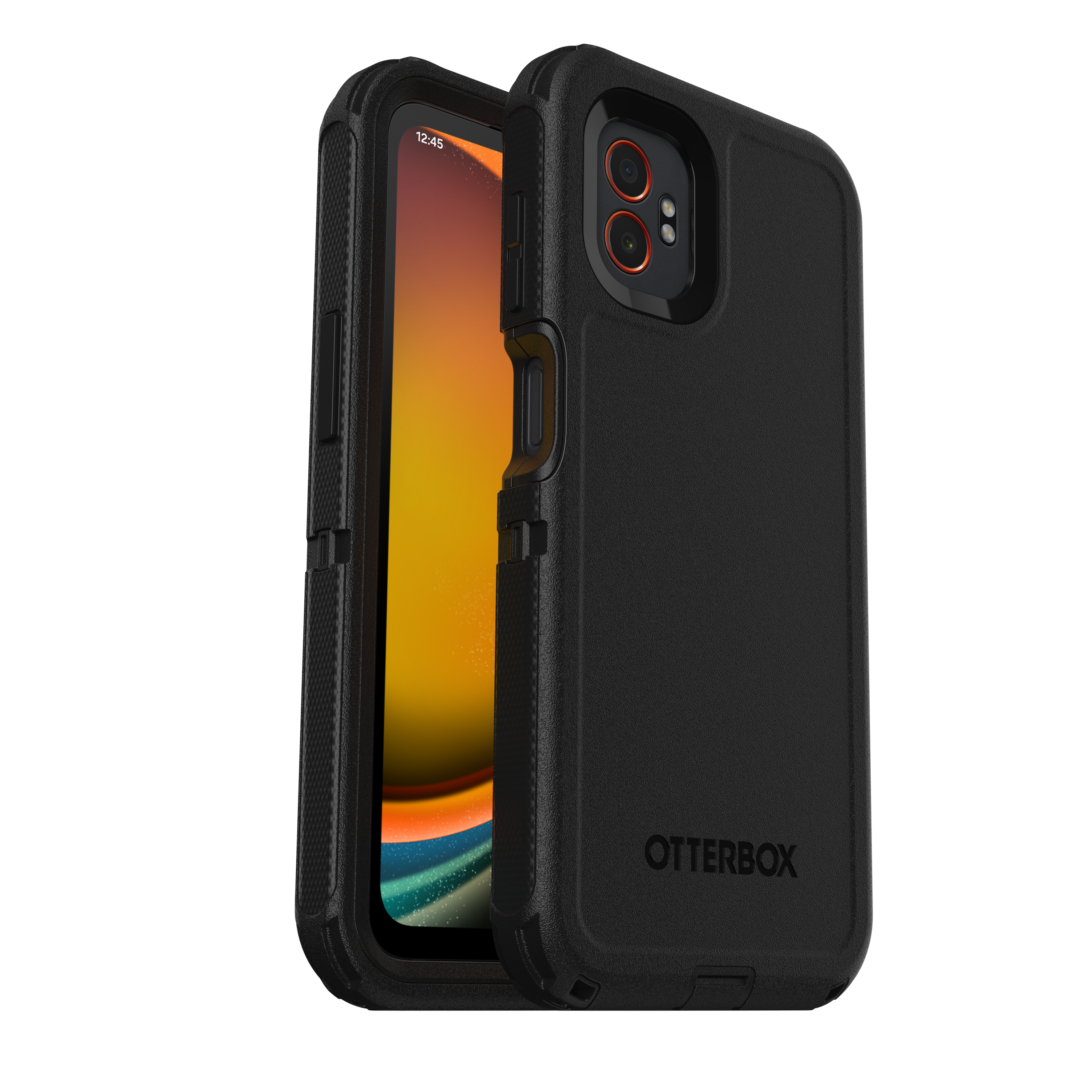 Samsung Galaxy Xcover 7 Pro Defender - Robust mobilcover med høj beskyttelsesgrad, Sort