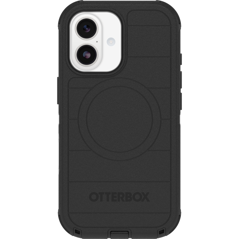 iPhone 17 Defender - Robust MagSafe mobilcover med høj beskyttelsesfaktor, Sort